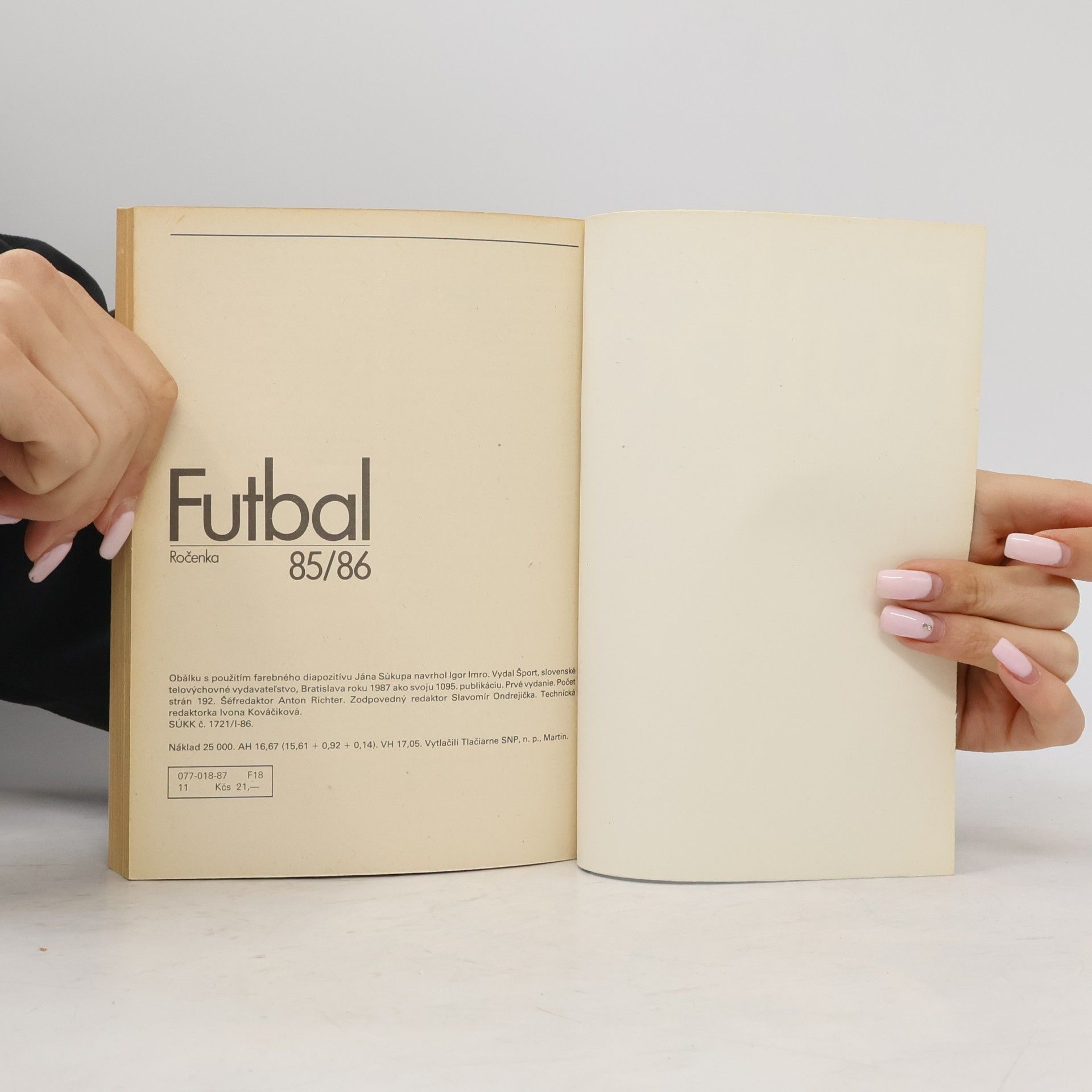 L'ubomír Dávid Futbal 85/86