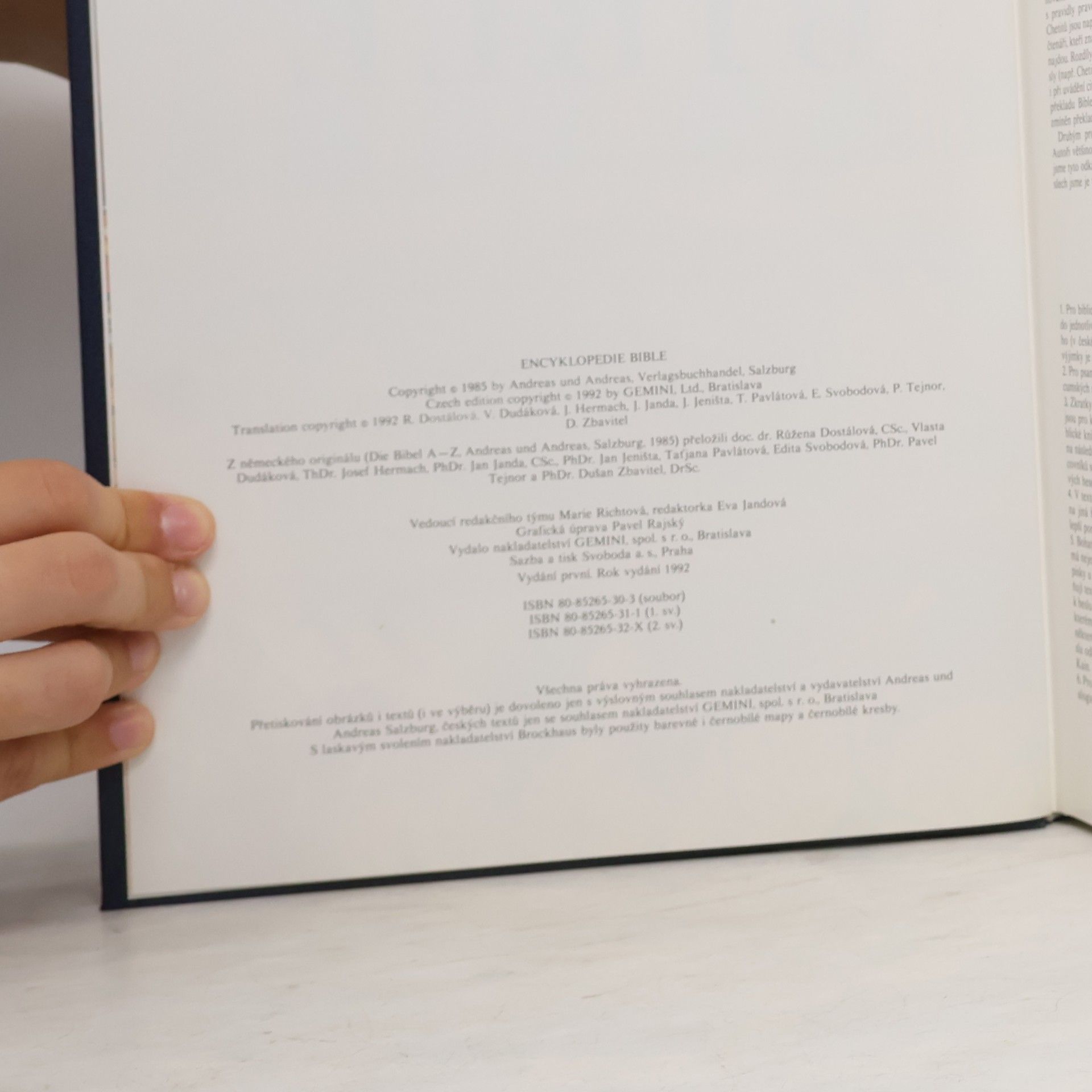 Matthias Stubhann Encyklopedie Bible. M-Ž