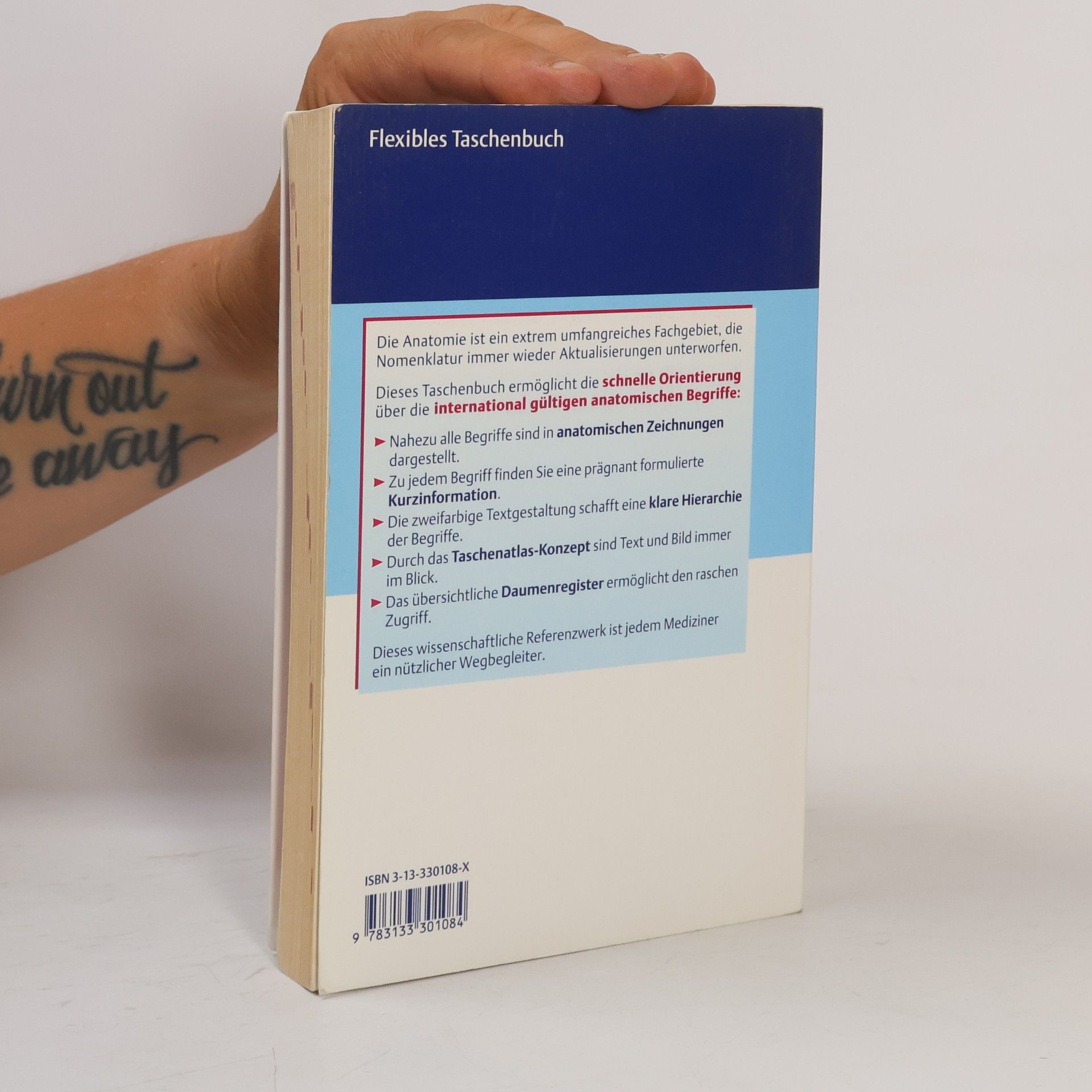 Heinz Feneis Anatomisches Bildwörterbuch der internationalen Nomenklatur