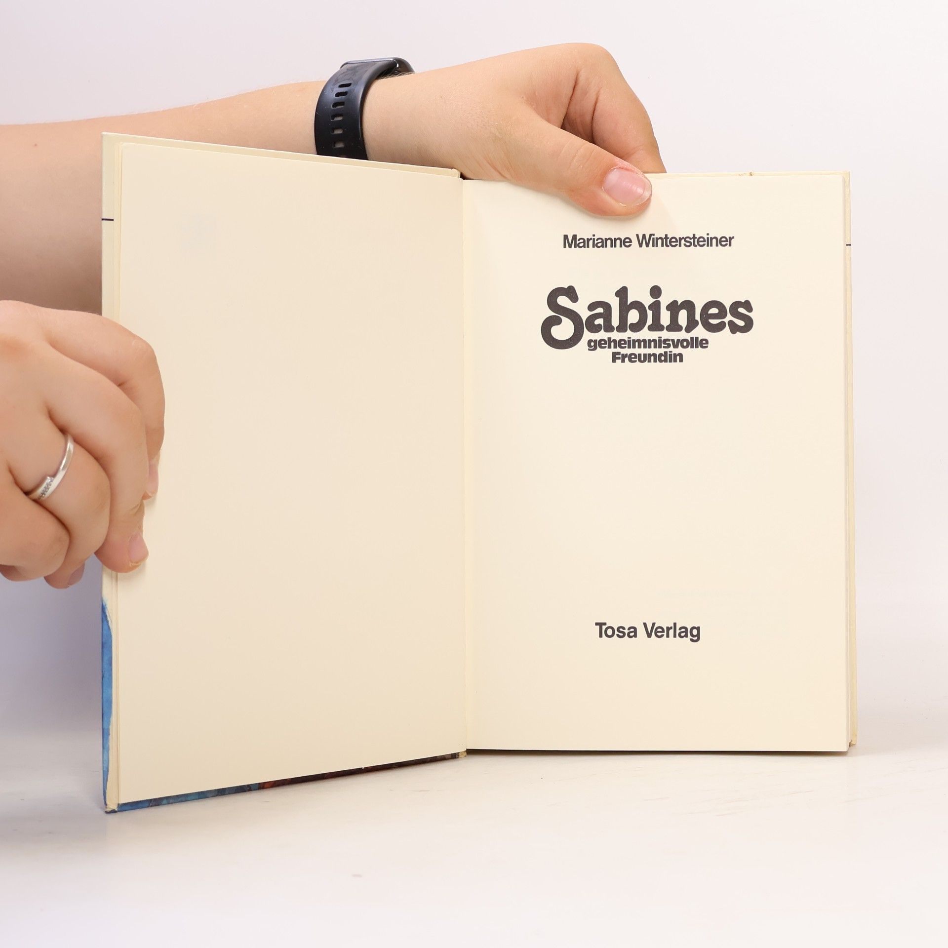 Marianne Wintersteiner Sabines geheimnisvolle Freundin