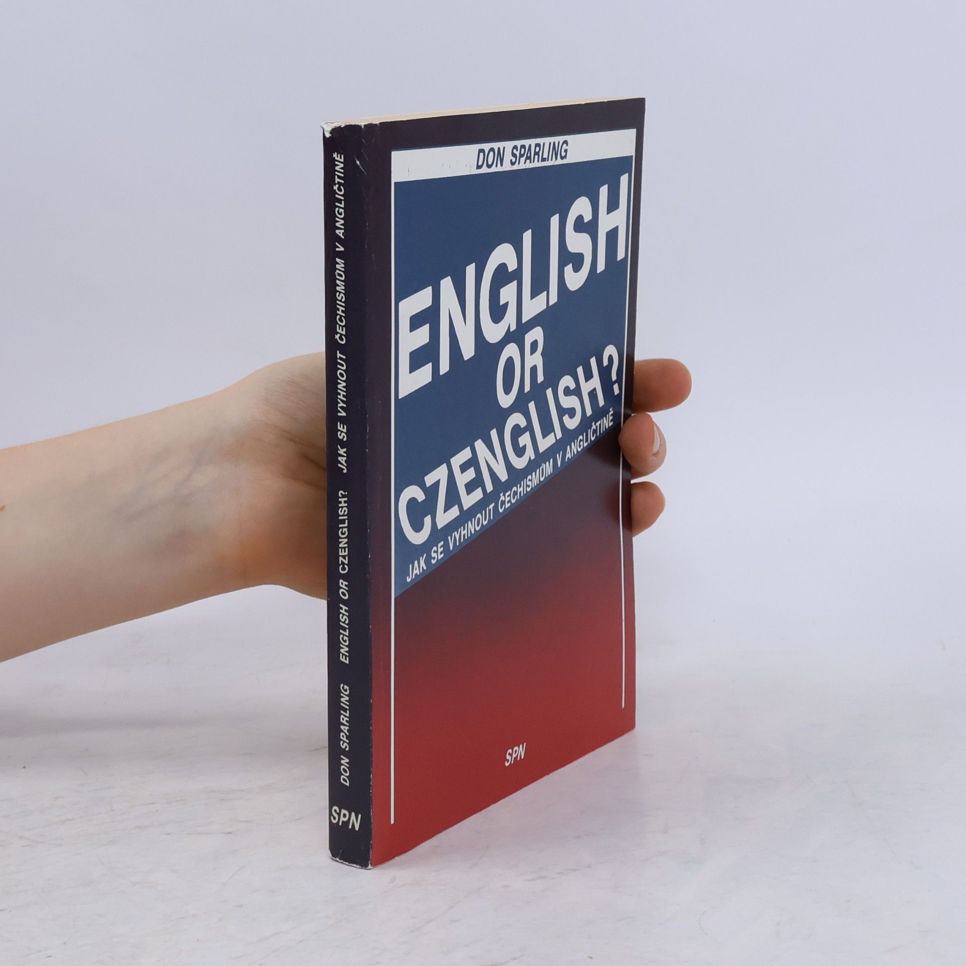 Don Sparling English or Czenglish?