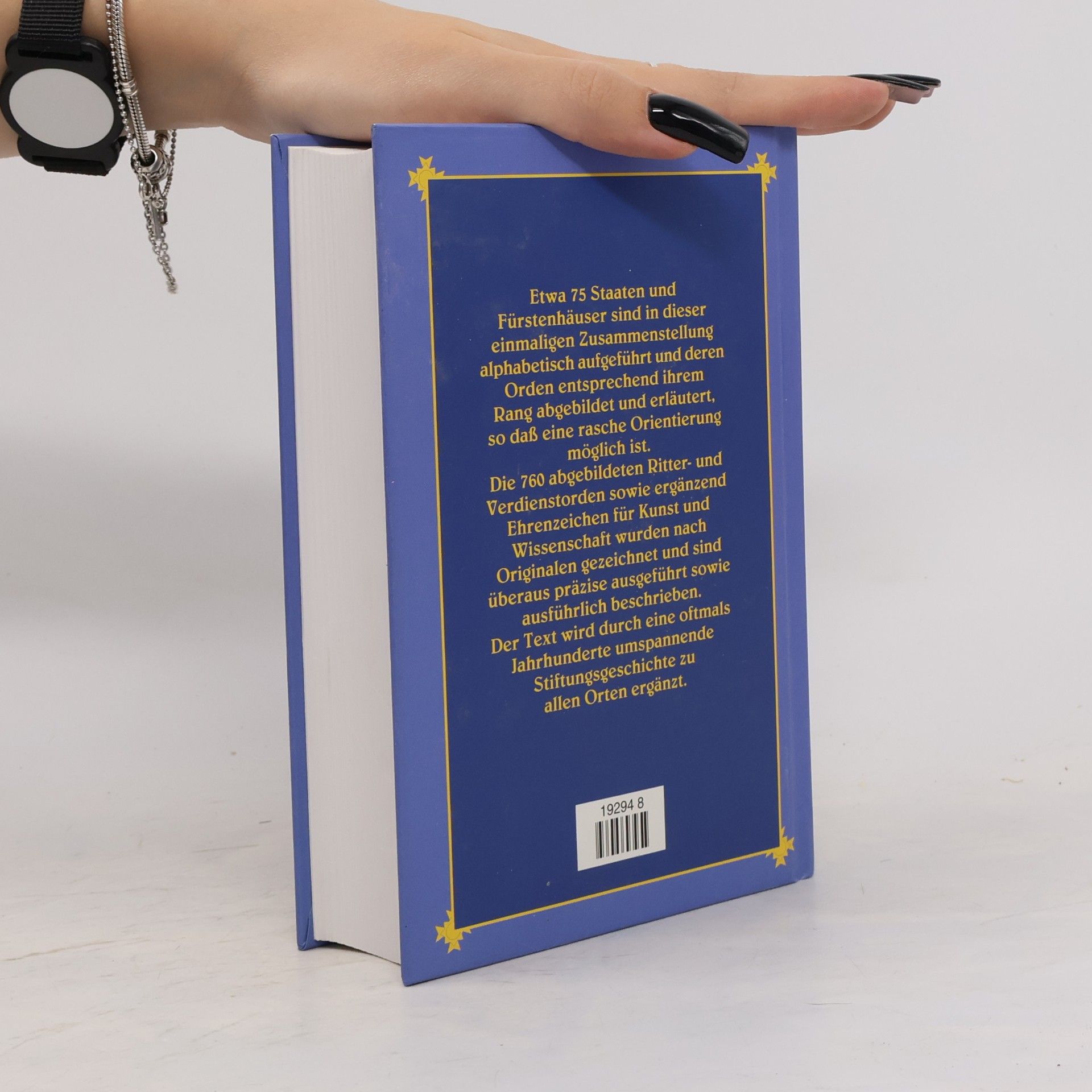 Maximilian Gritzner Handbuch der Ritter- und Verdienstorden aller Kulturstaaten der Welt