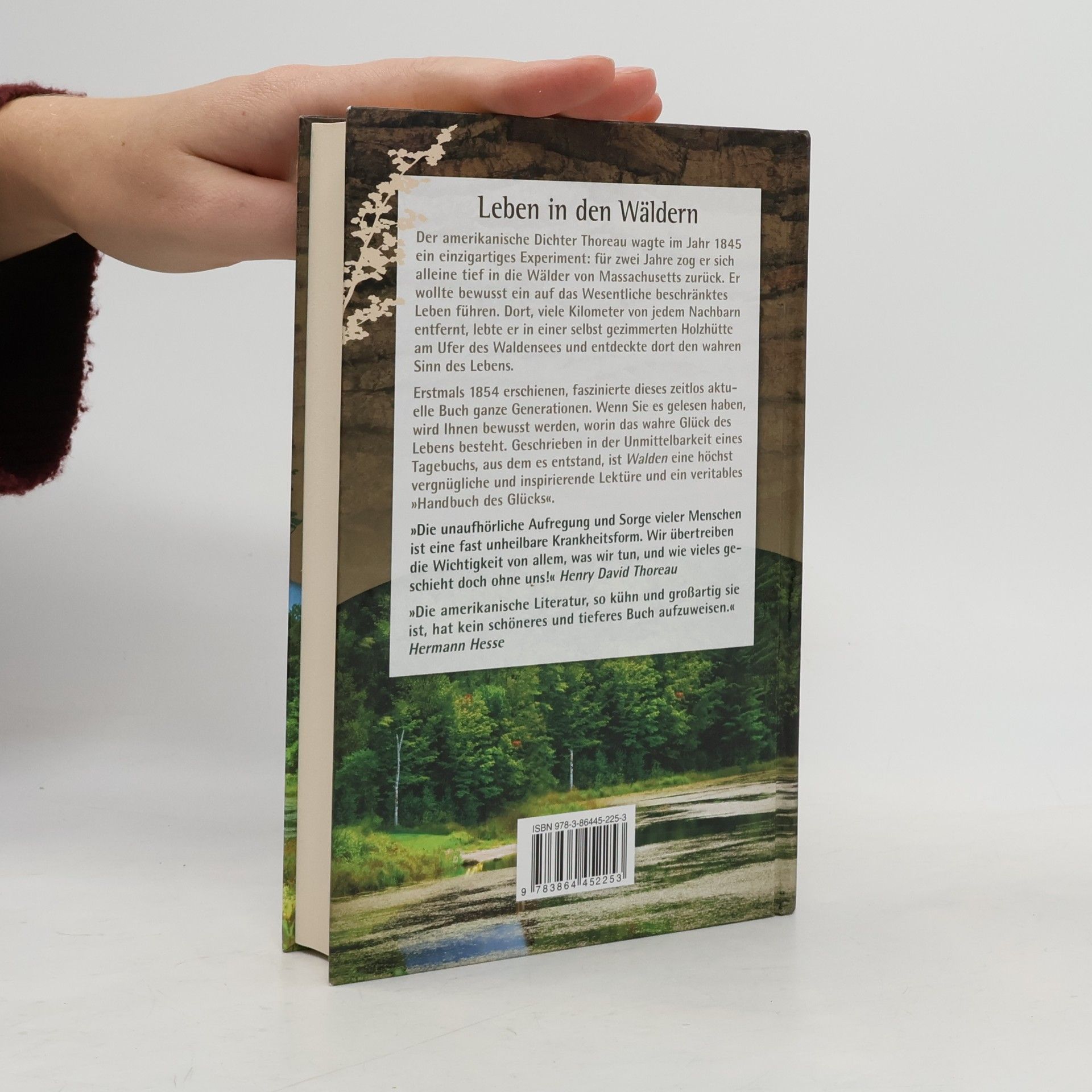 Henry David Thoreau Walden - Leben in den Wäldern