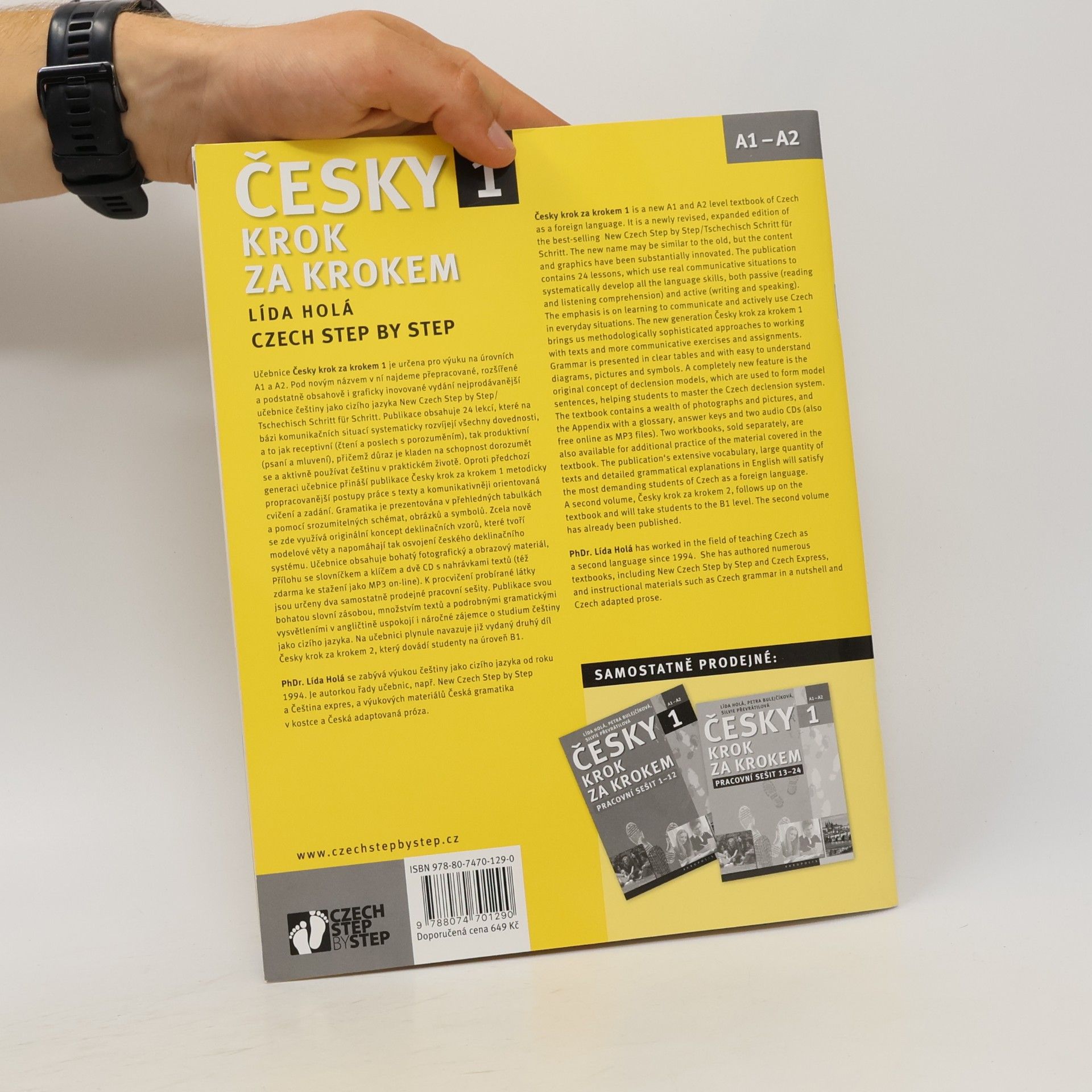 Lída Holá Česky krok za krokem 1. A1-A2 příloha