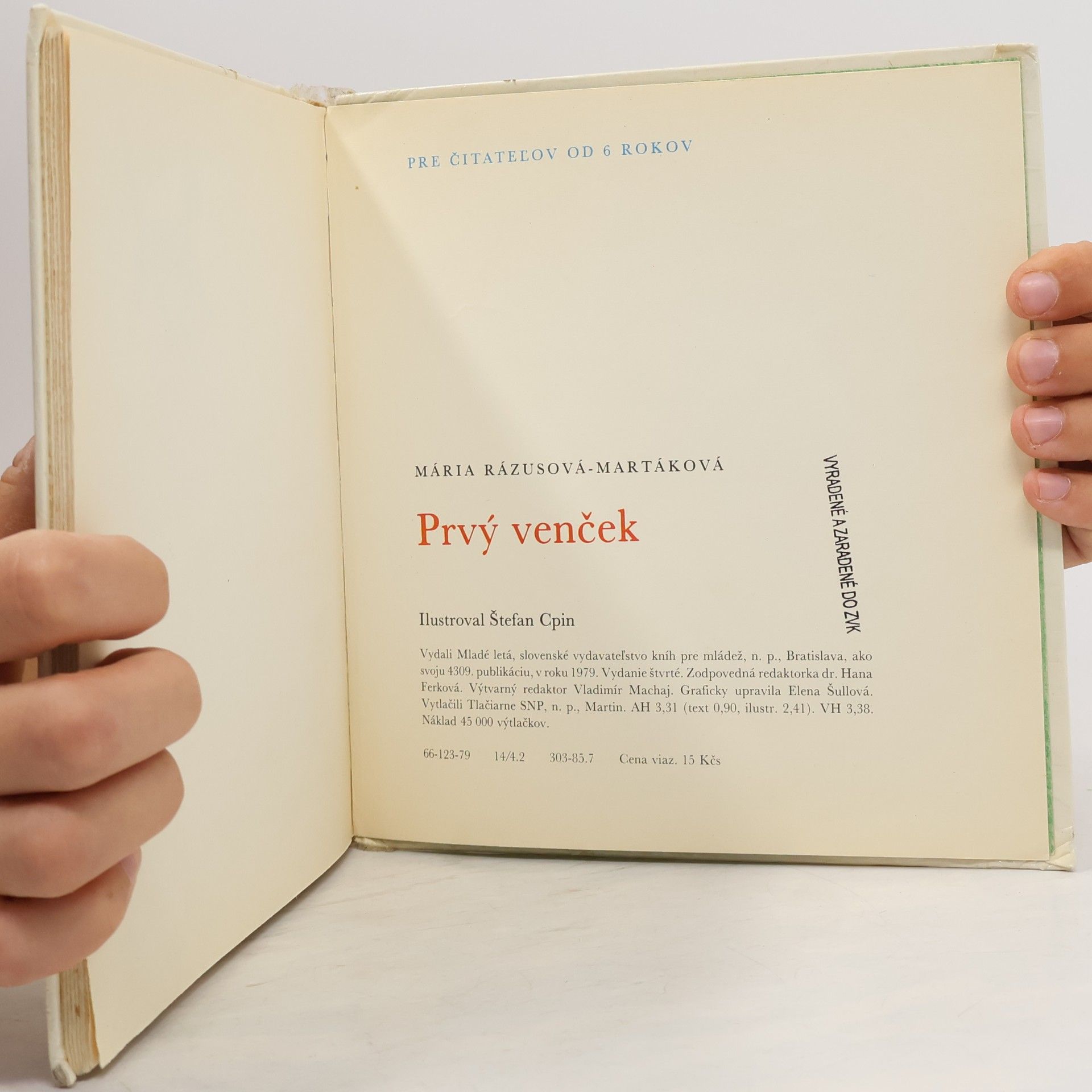 Mária Rázusová Martáková Prvý venček