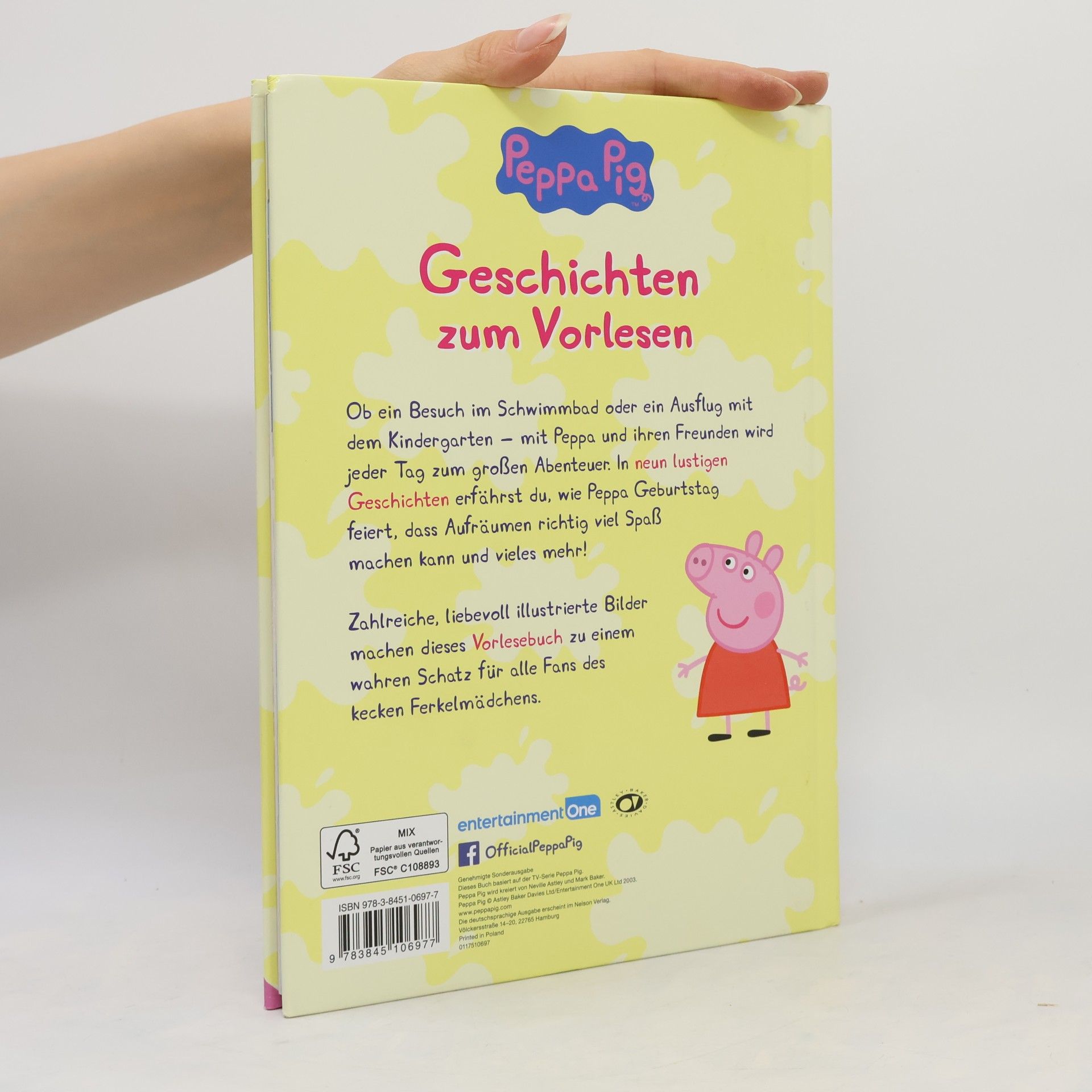 Tina Fjorde Peppa Pig: Geschichten zum Vorlesen