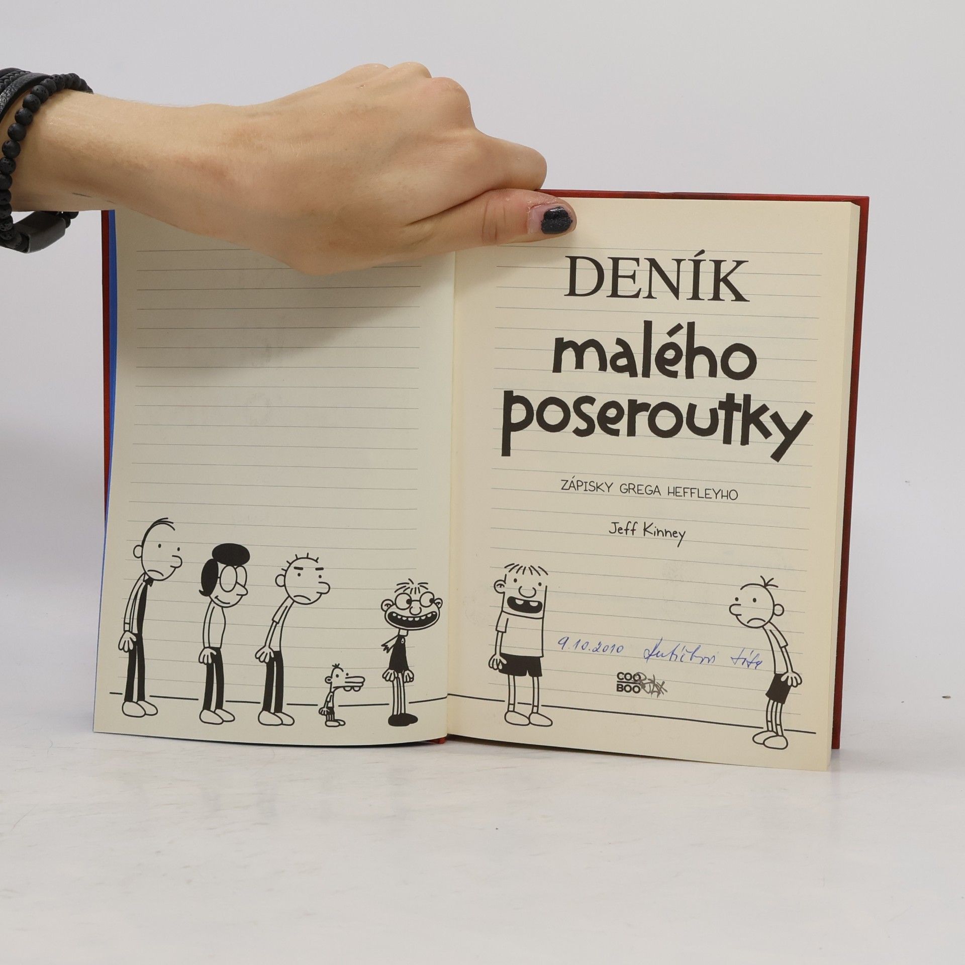 Jeff Kinney Deník malého poseroutky 1