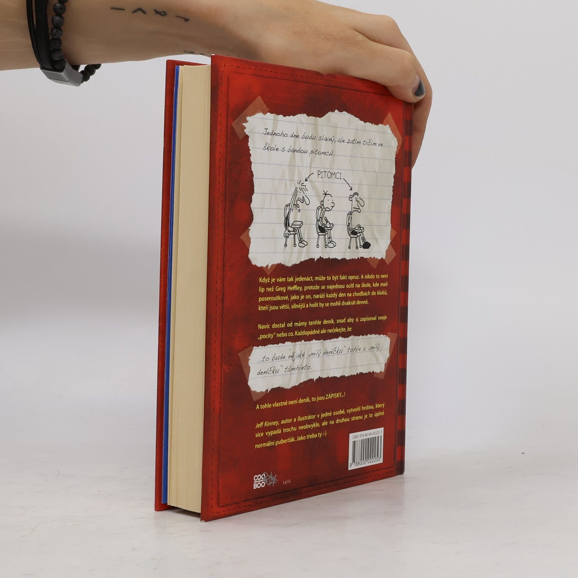 Jeff Kinney Deník malého poseroutky 1
