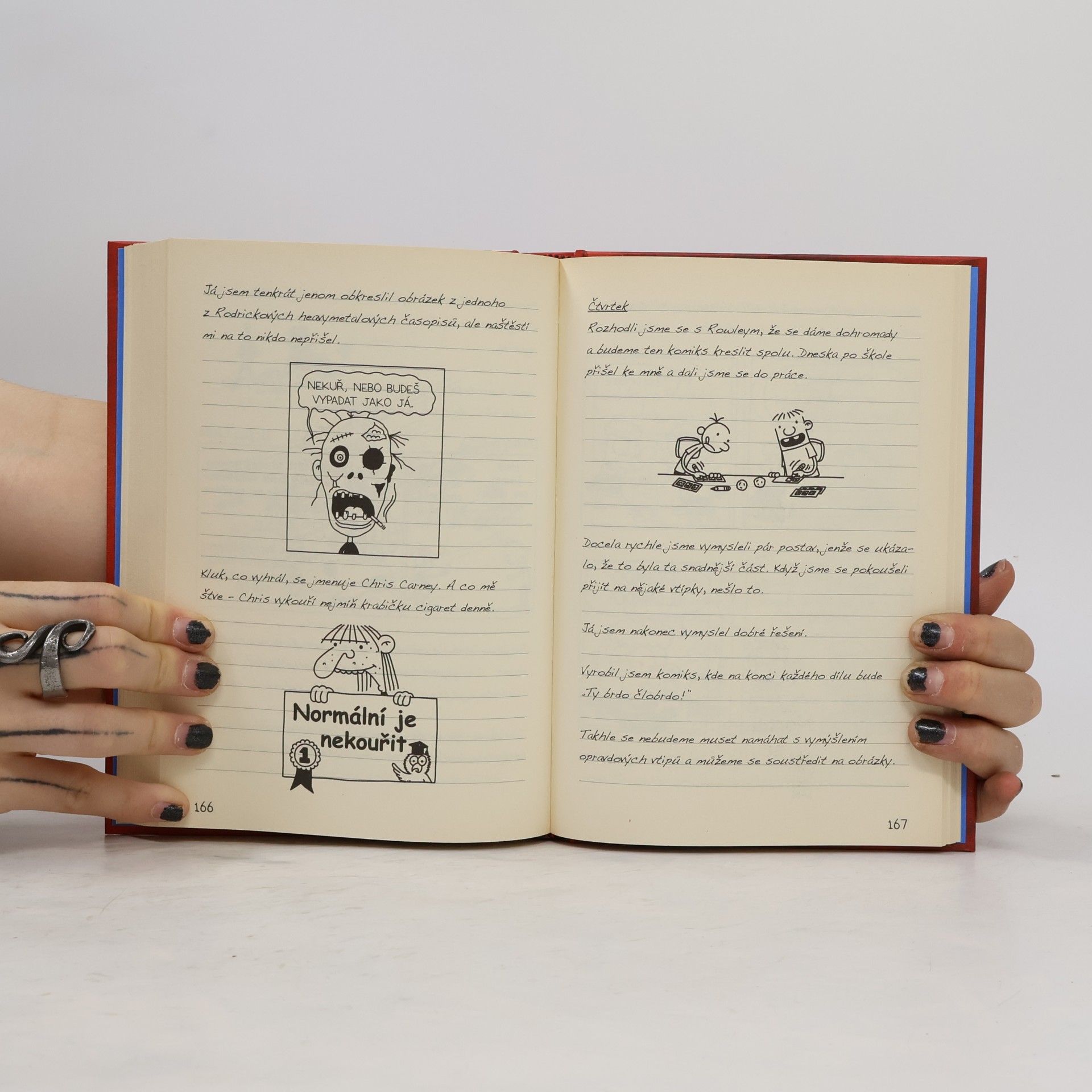 Jeff Kinney Deník malého poseroutky 1
