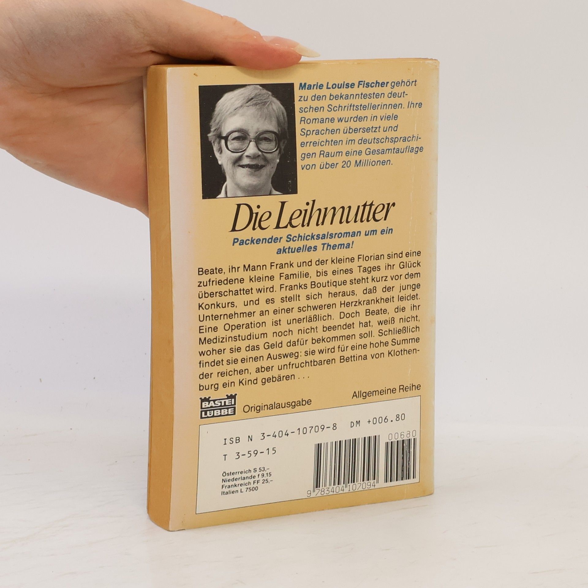 Marie Louise Fischer Die Leihmutter