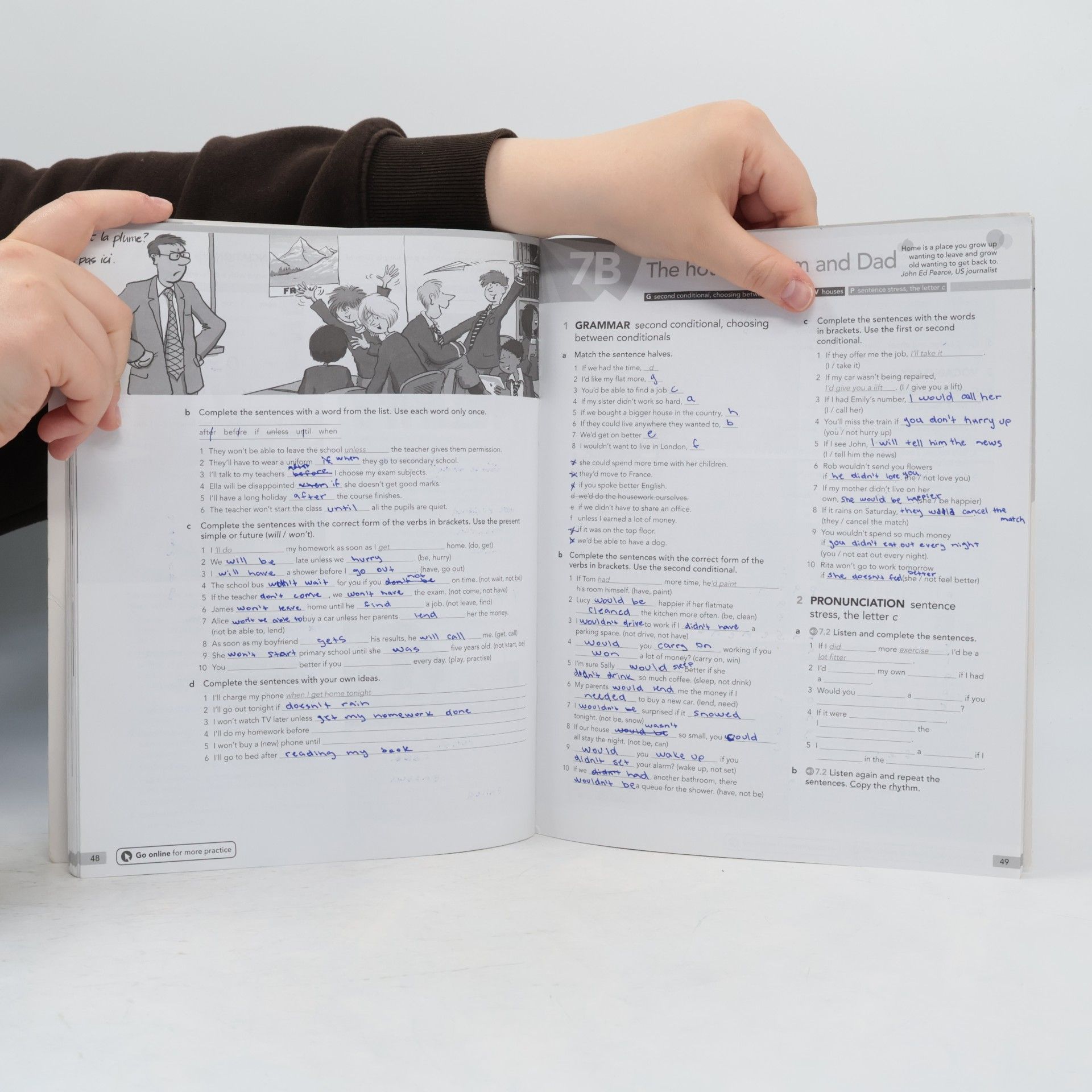 Autorenkollektiv English File Intermediate Workbook with Key, fourth edition