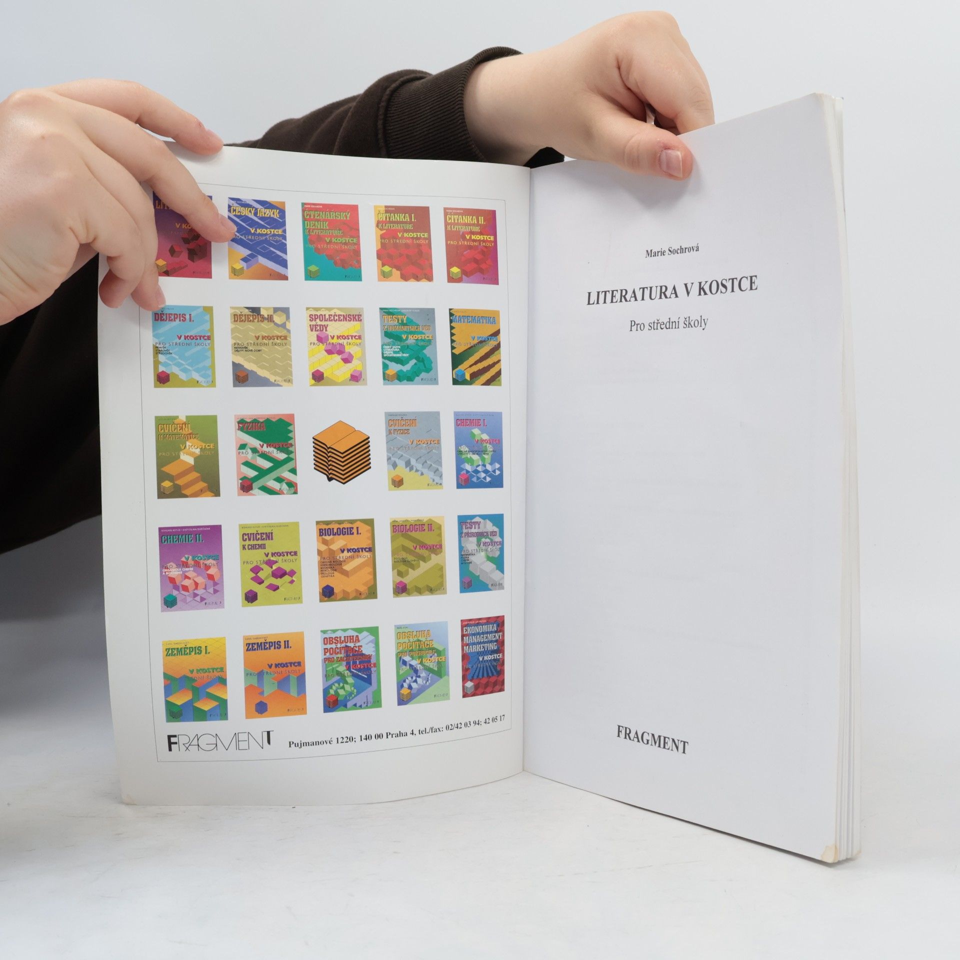 Marie Sochrová Literatura v kostce pro střední školy