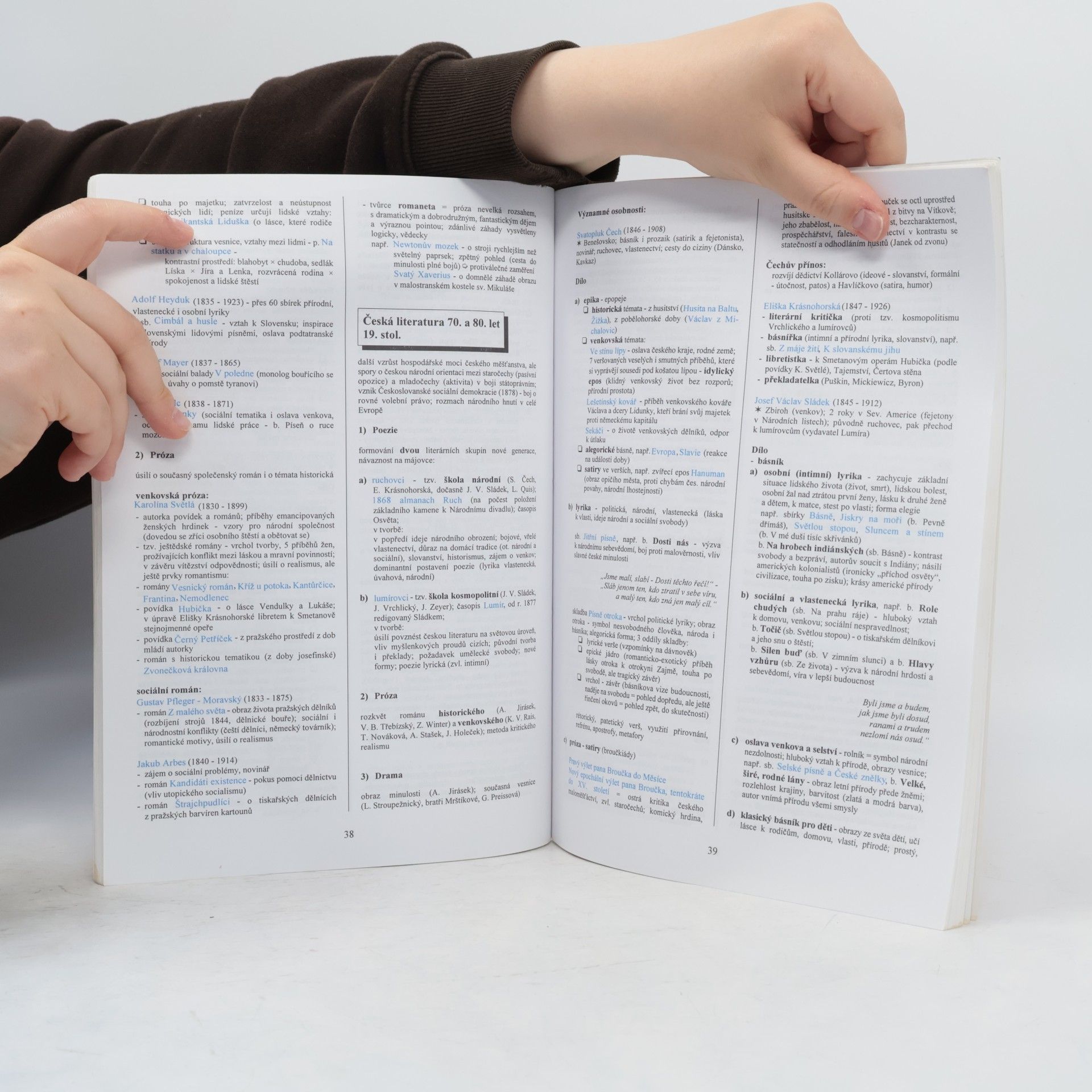 Marie Sochrová Literatura v kostce pro střední školy