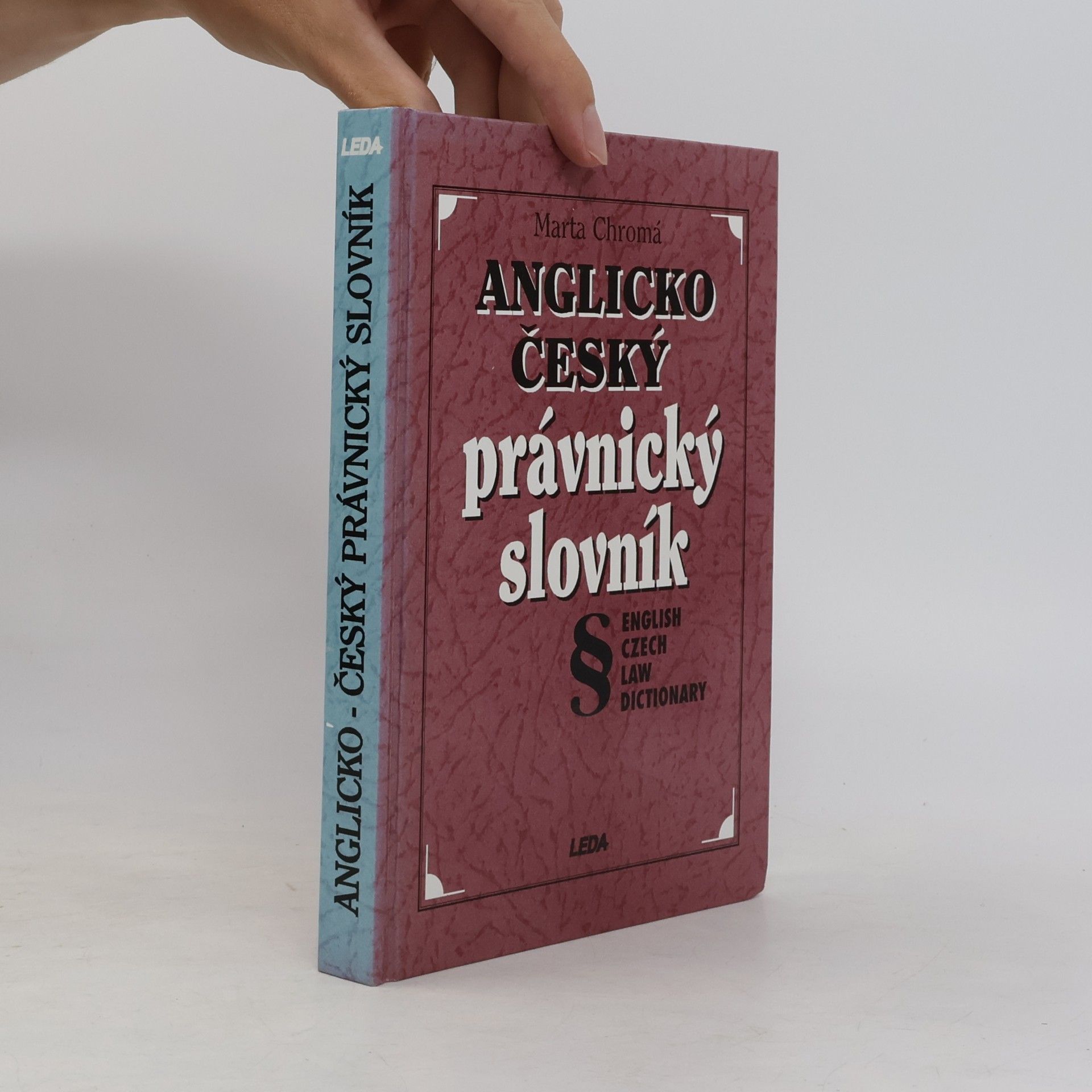 Marta Chromá Anglicko-český právnický slovník