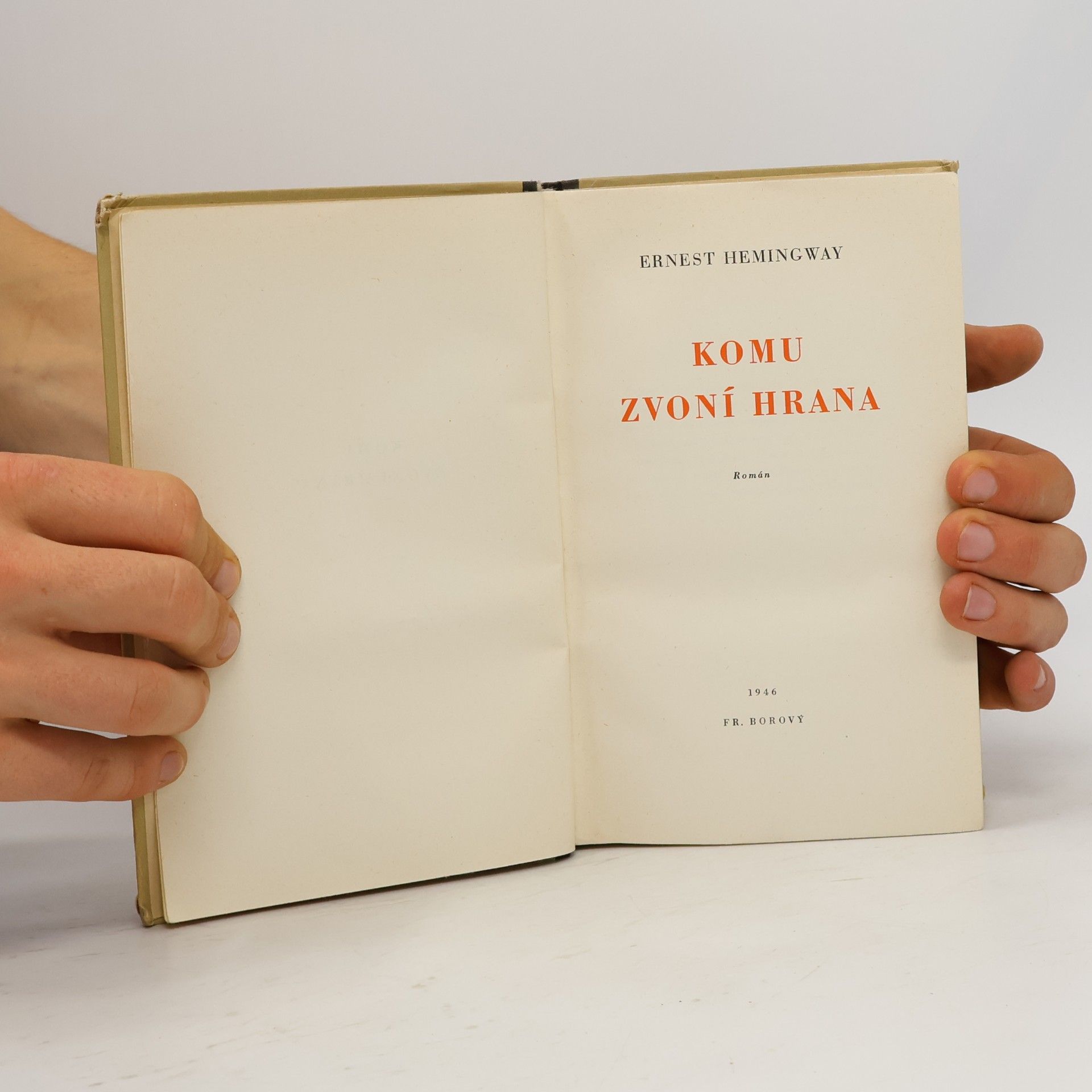 Ernest Hemingway Komu zvoní hrana