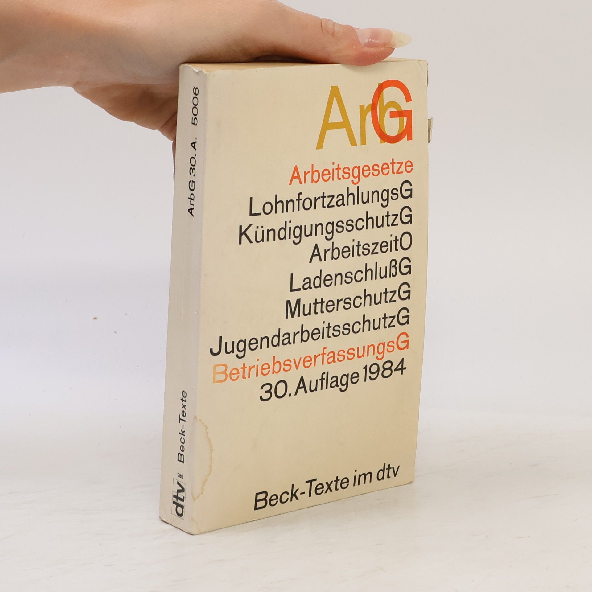 Collectif d'auteurs Arbeitsgesetze