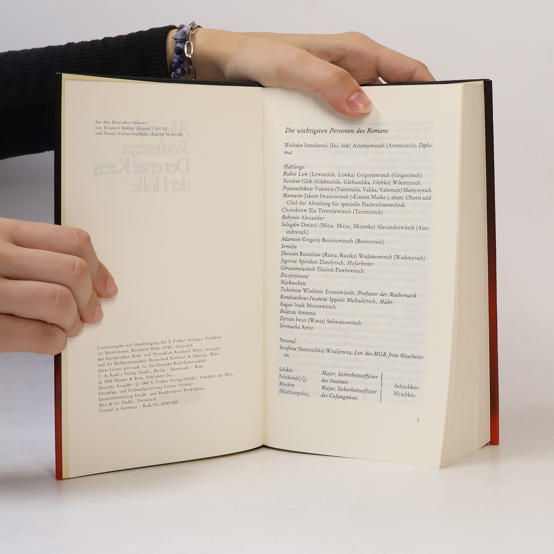 Aleksandr Solzhenitsyn Der erste Kreis der Hölle