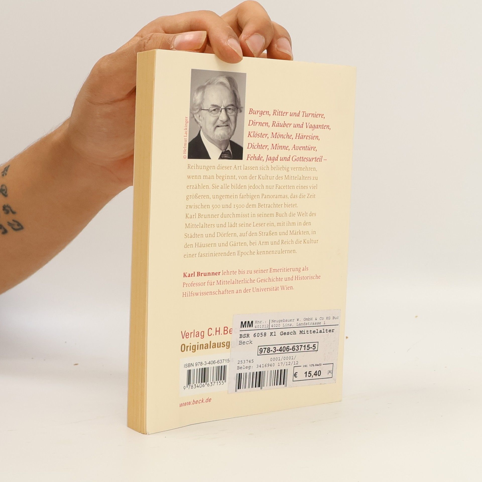 Karl Brunner Kleine Kulturgeschichte des Mittelalters