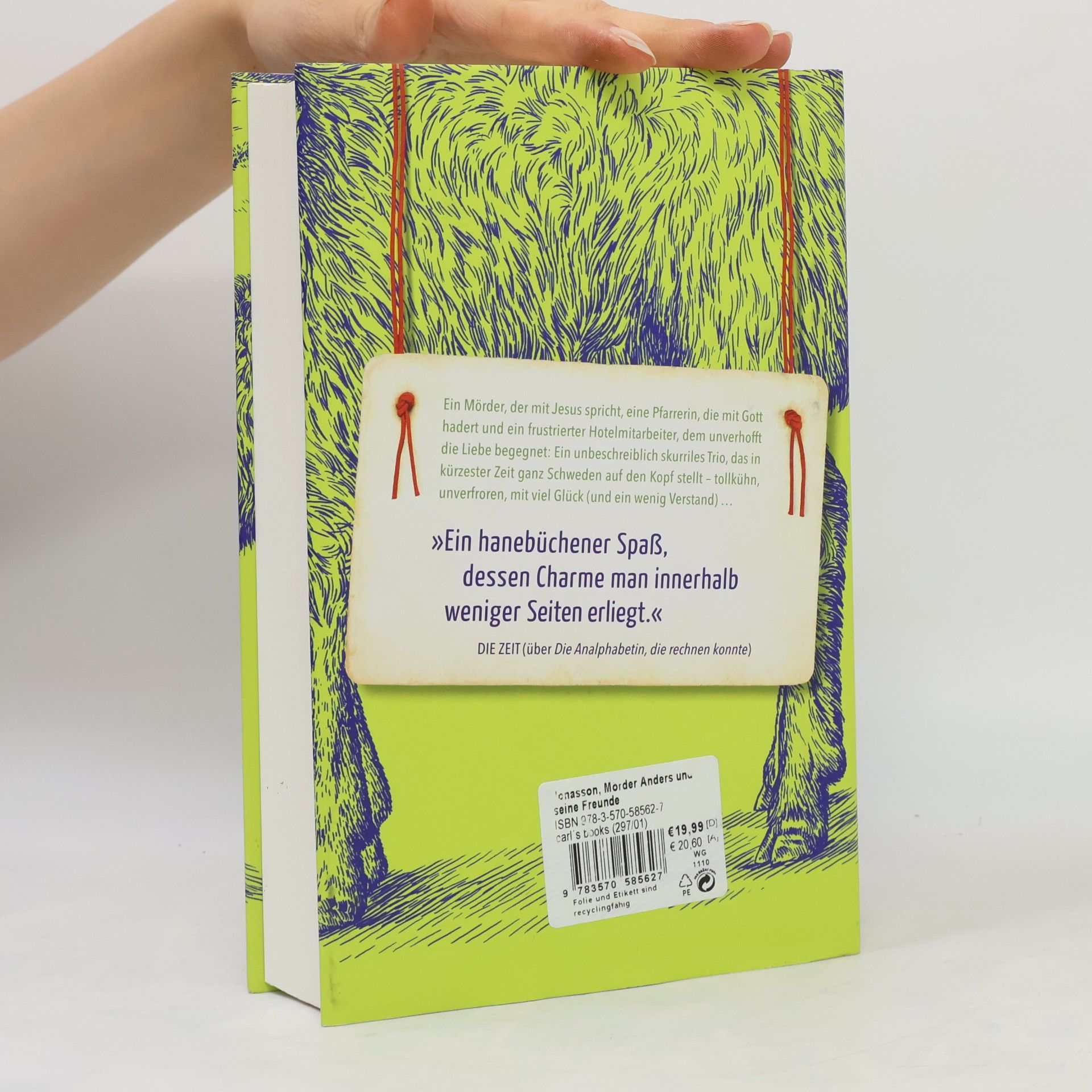 Jonas Jonasson Mörder Anders und seine Freunde nebst dem einen oder anderen Feind