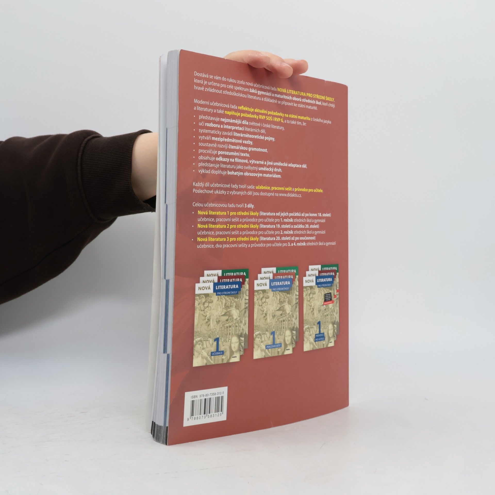 Jolana Fišarová Nová literatura 2 pro střední školy : pracovní sešit