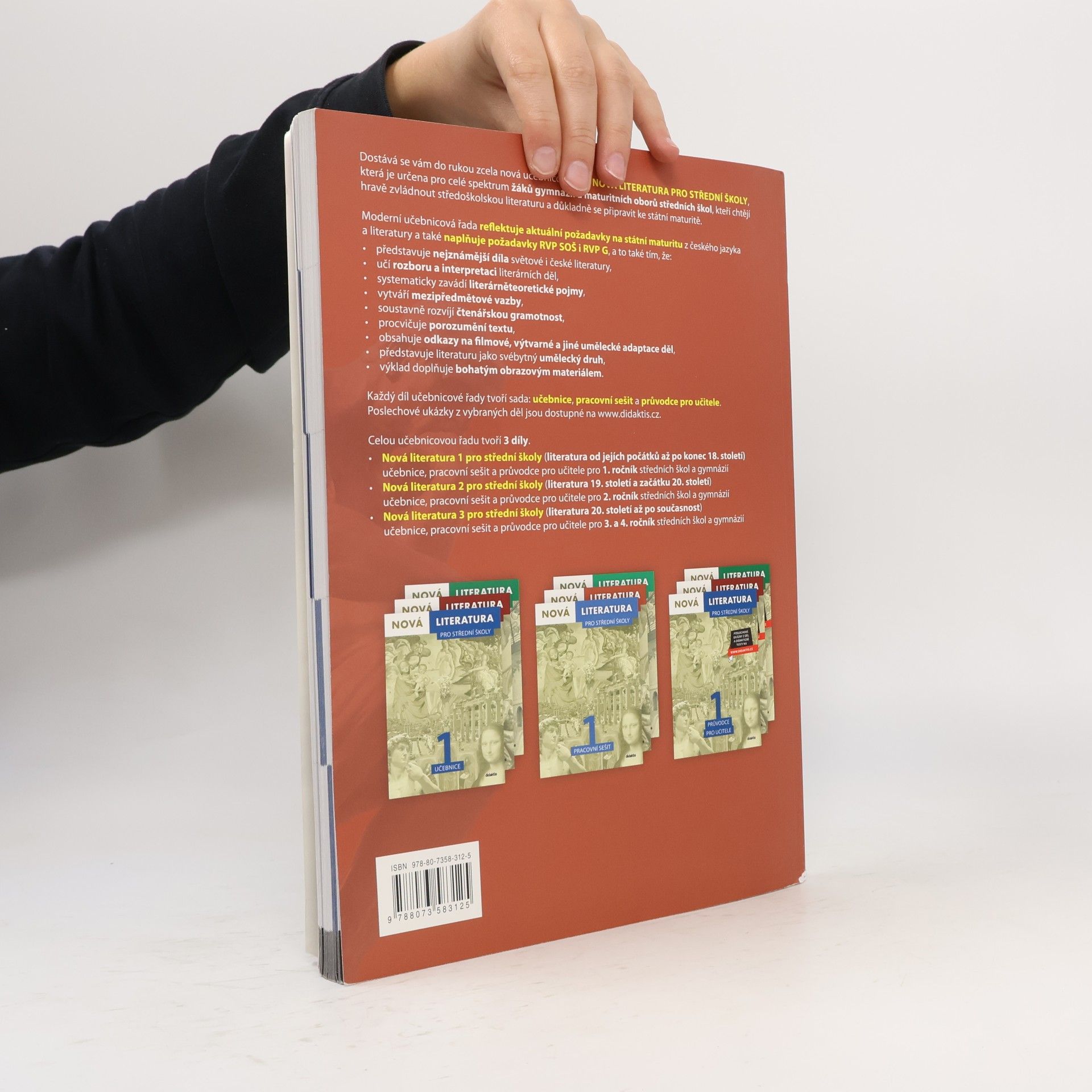 Jolana Fišarová Nová literatura 2 pro střední školy : pracovní sešit