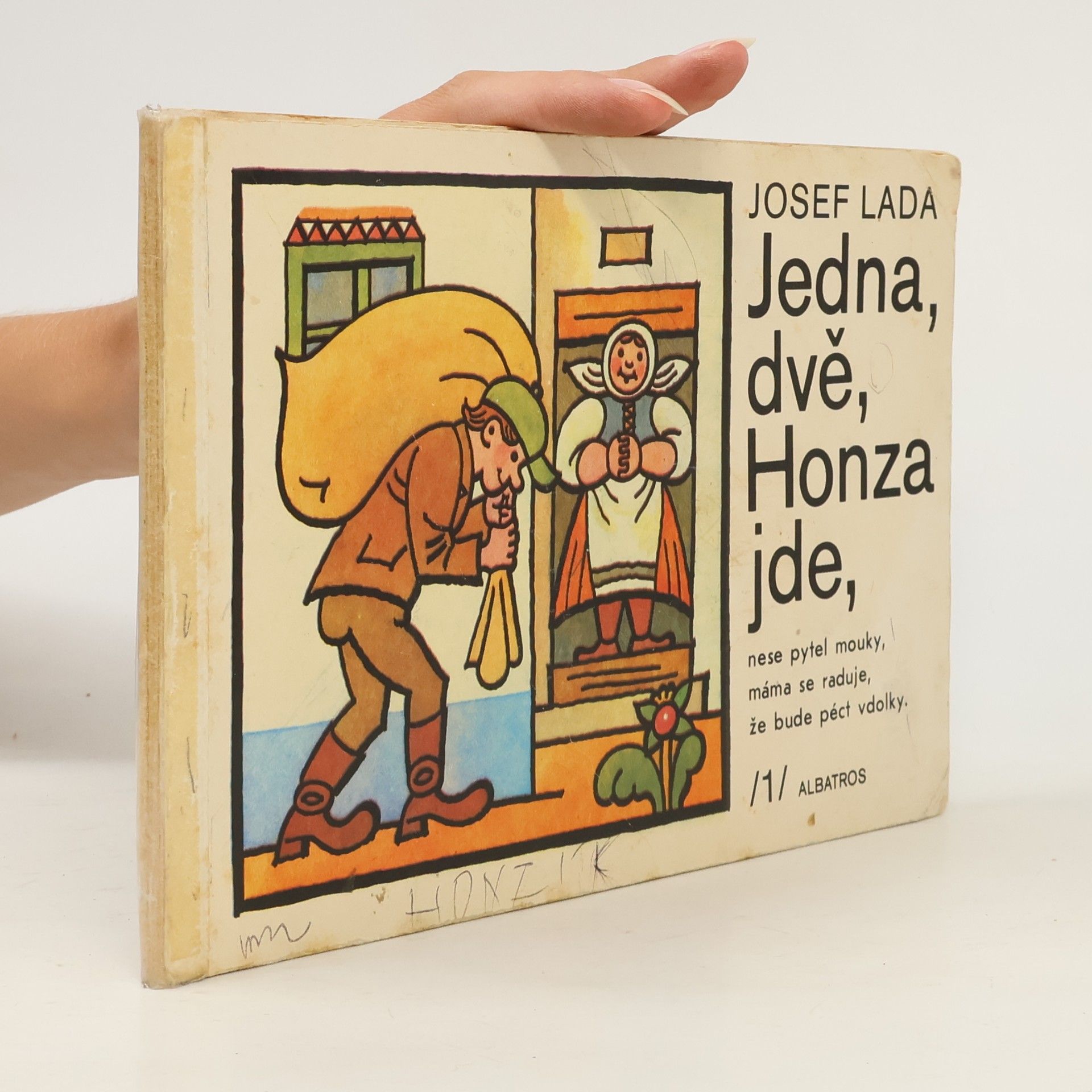 Josef Lada Jedna, dvě, Honza jde