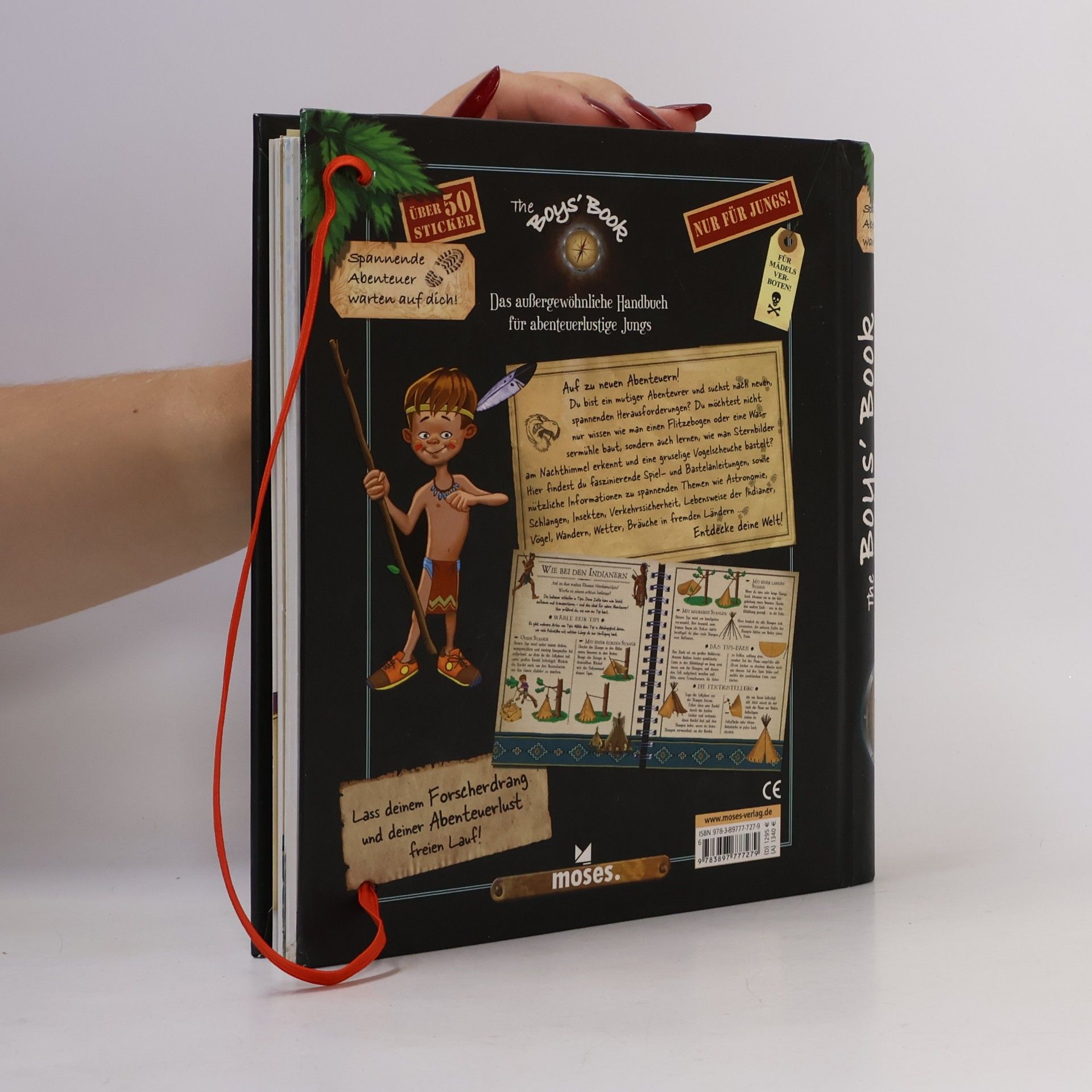 Michèle Lecreux The Boy's Book: Das außergewöhnliche Handbuch für abenteuerlustige Jungs