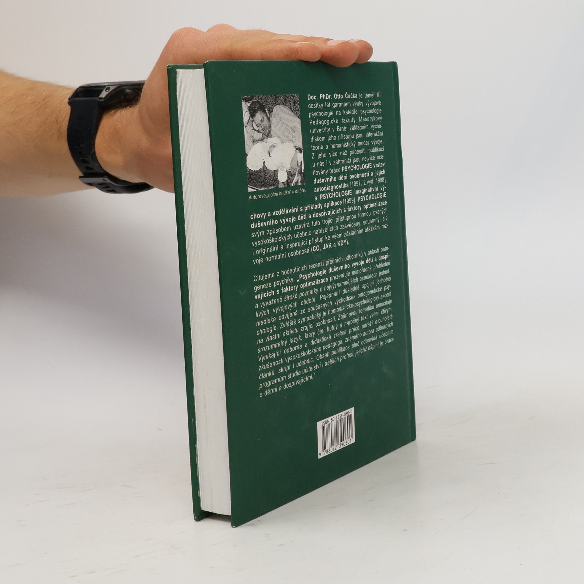 Otto Čačka Psychologie duševního vývoje dětí a dospívajících s faktory optimalizace