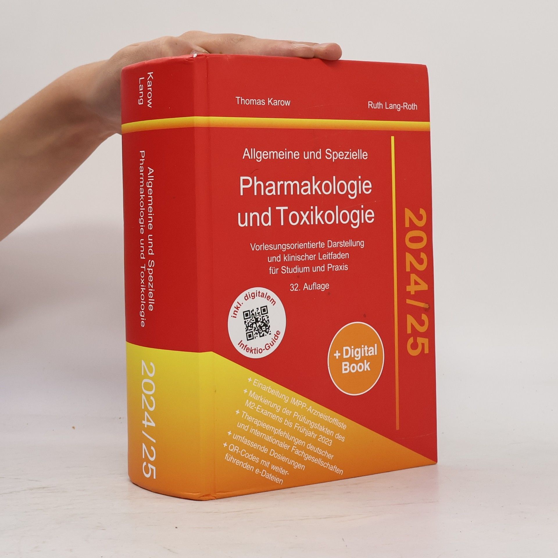 Thomas Karow Allgemeine und Spezielle Pharmakologie und Toxikologie 2024/25