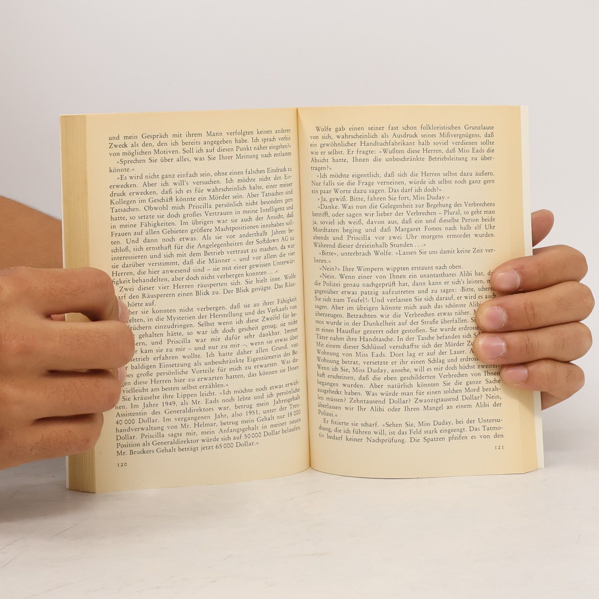 Rex Stout Gast im dritten Stock