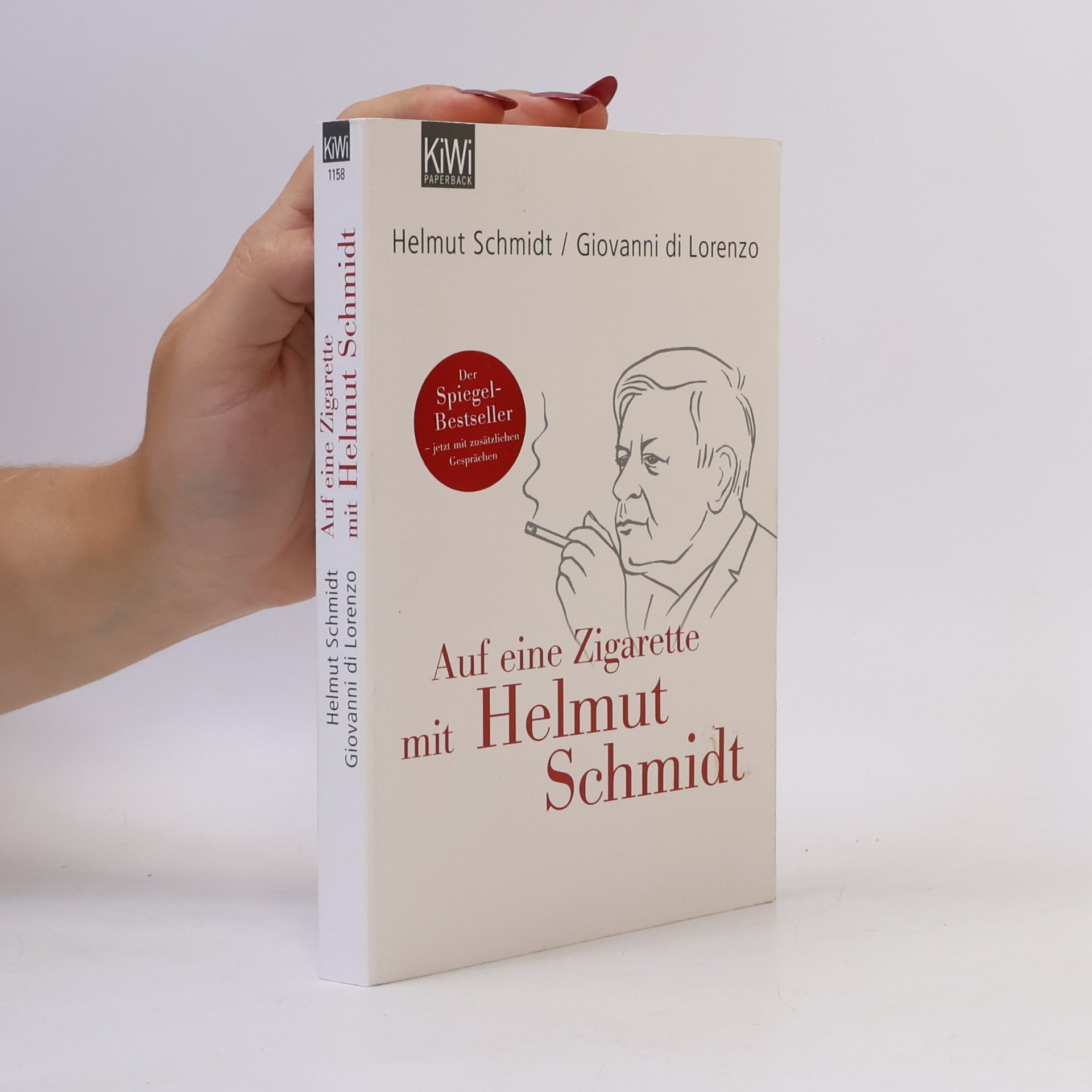 Helmuth Schmidt Auf eine Zigarette mit Helmut Schmidt