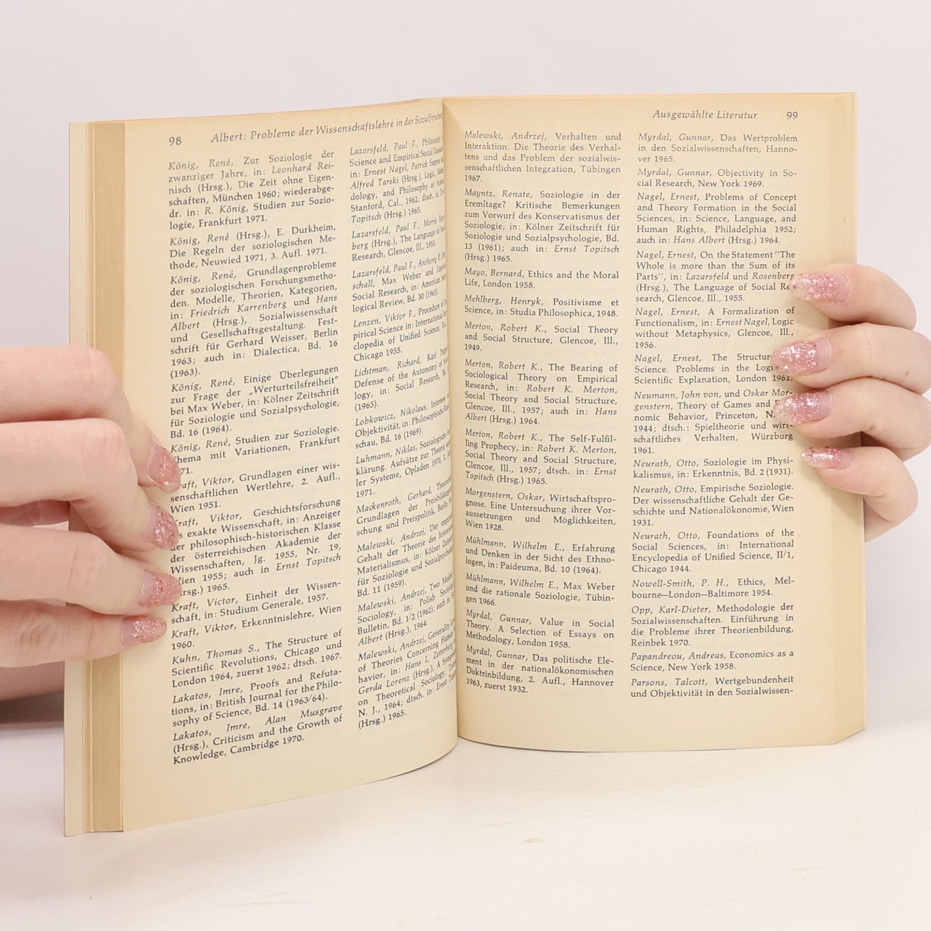 René König Handbuch der empirischen Sozialforschung. Band 1, Geschichte und Grundprobleme