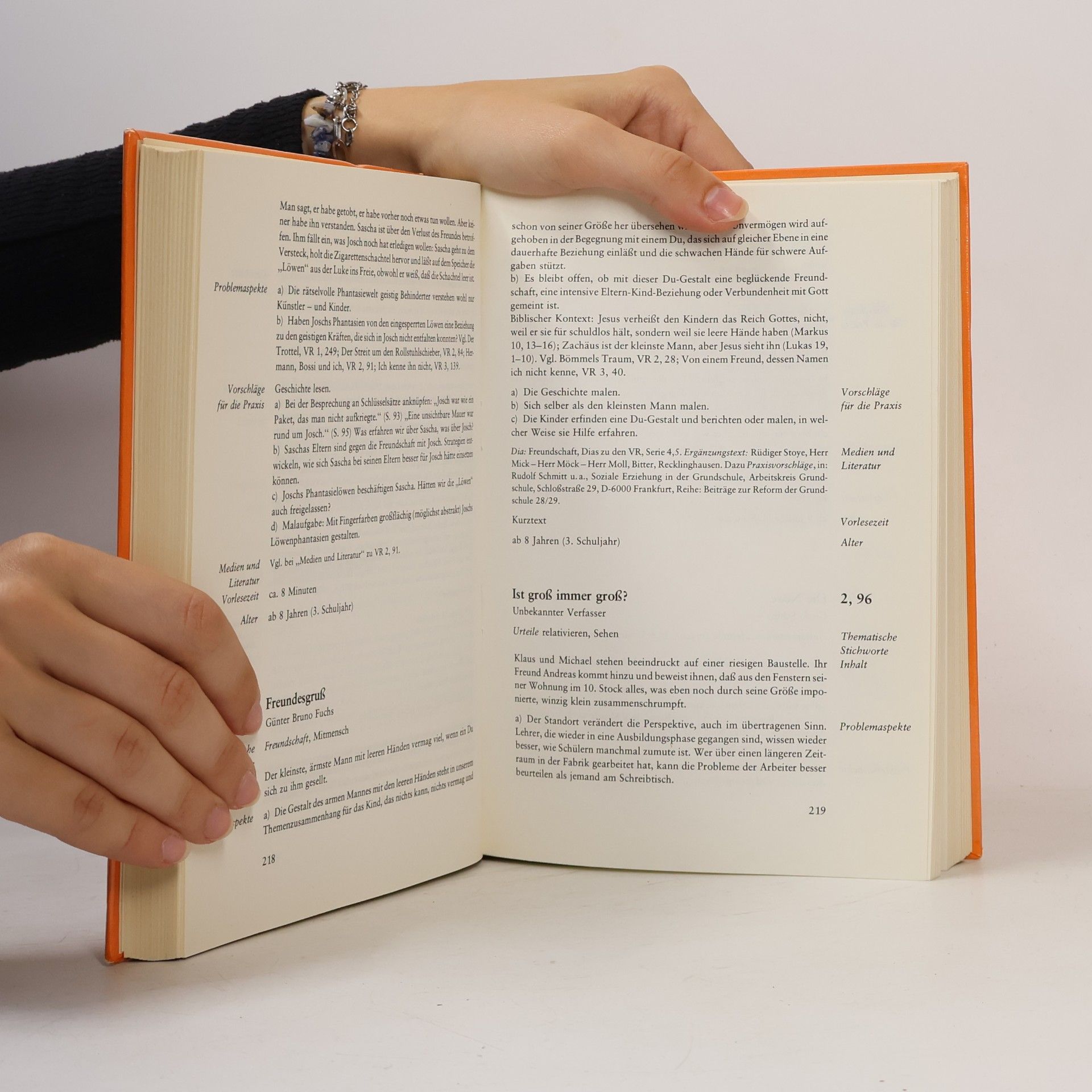 Dietrich Steinwede Vorlesebuch Religion. Arbeitshinweise, Register