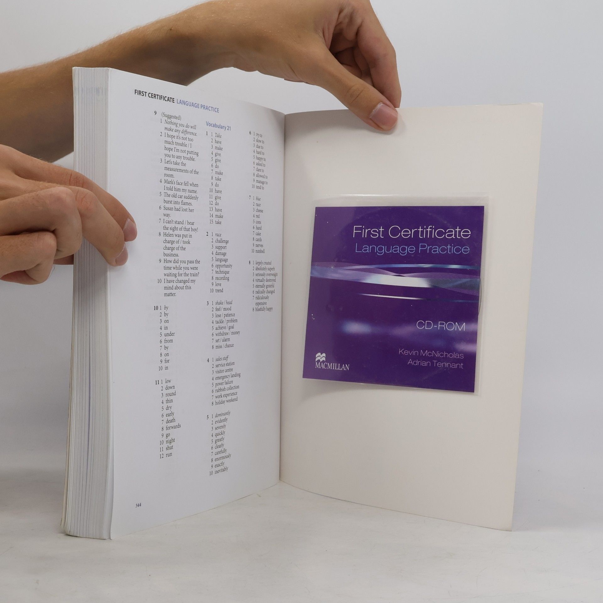 Vince Michael First Certificate Language Practice