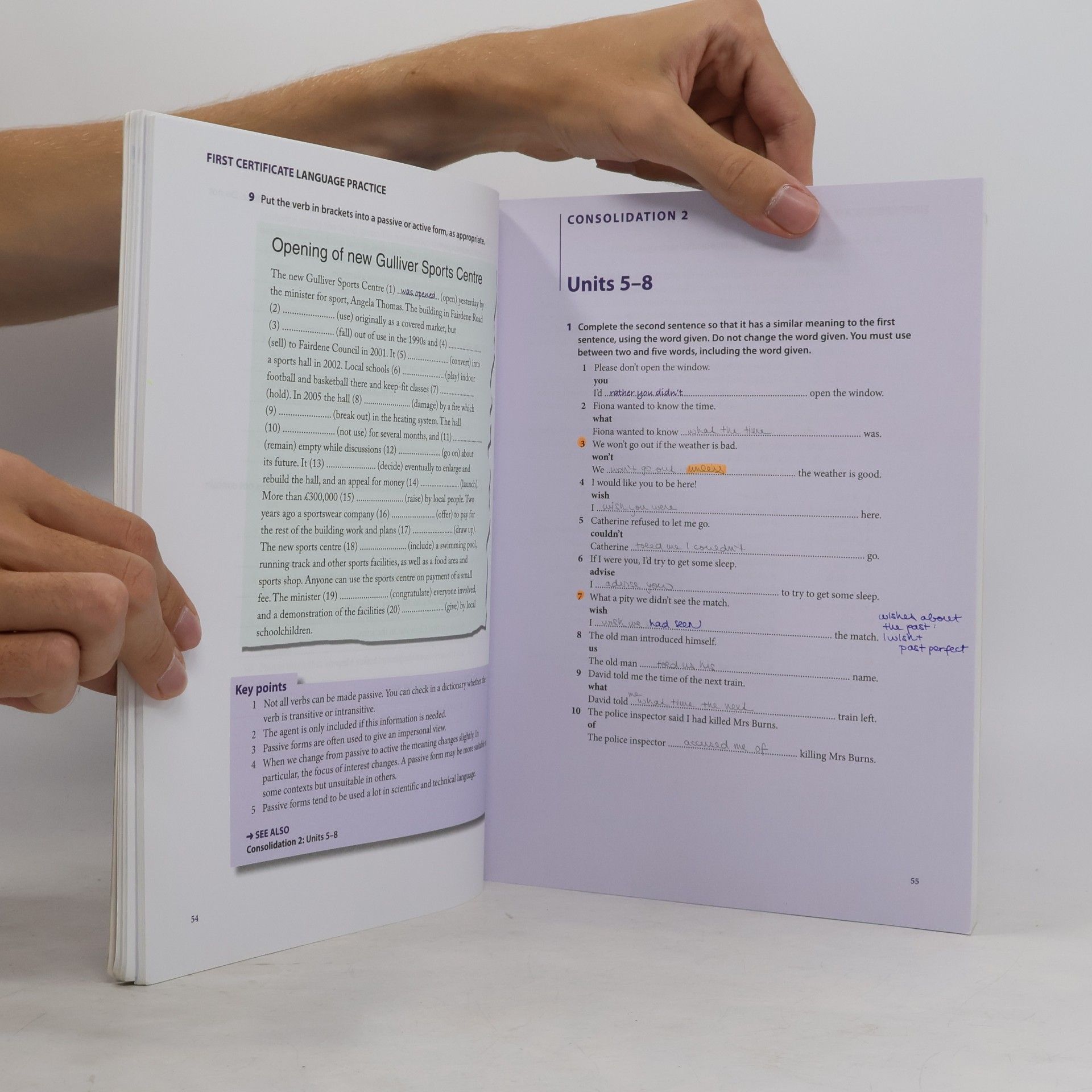 Vince Michael First Certificate Language Practice
