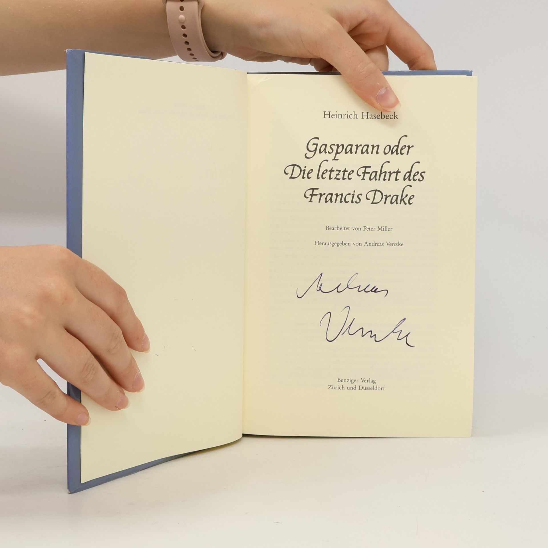 Heinrich Hasebeck Gasparan oder die letzte Fahrt des Francis Drake