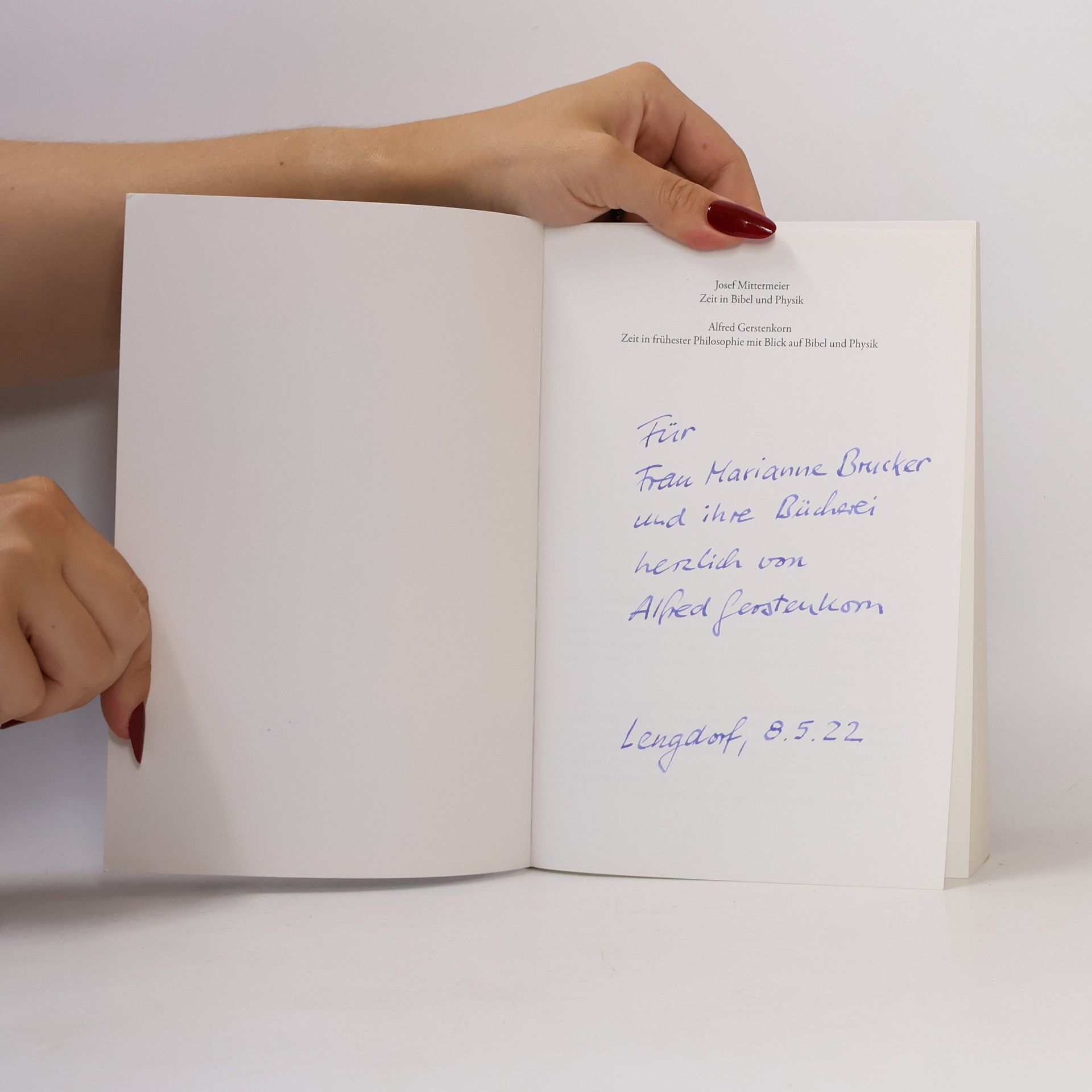 Josef Mittermeier Zeit in Bibel und Physik