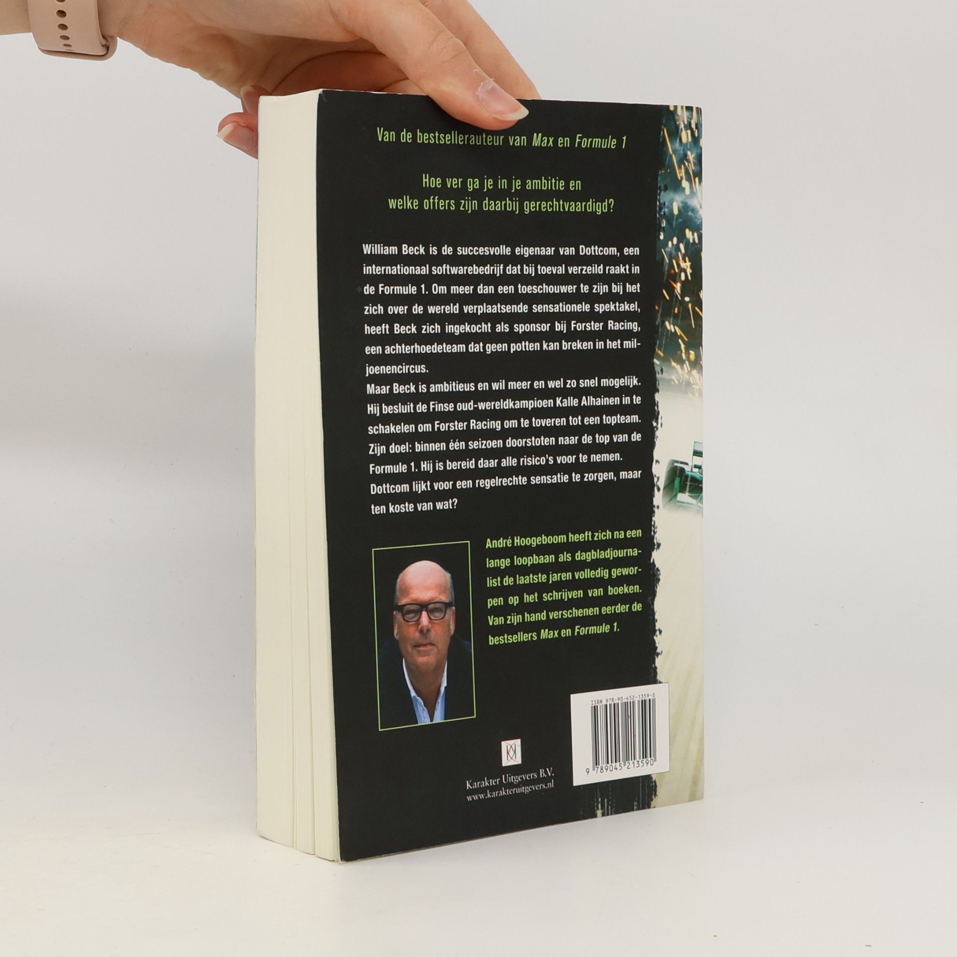 André Hoogeboom Dodelijke ambitie: een formule I-thriller