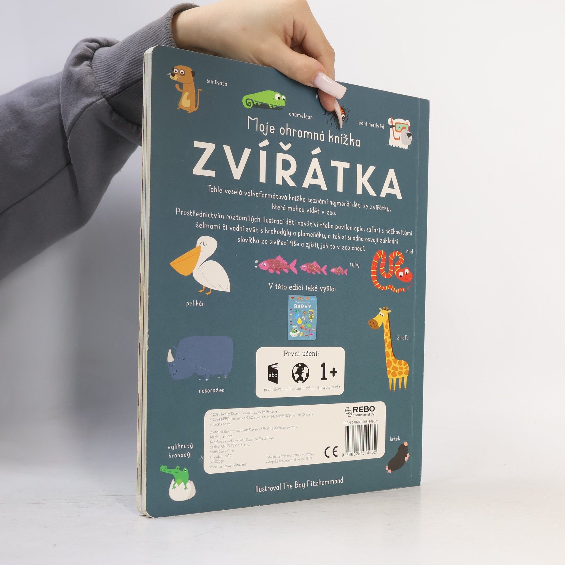 Fitz Hammond Moje ohromná knížka. Zvířátka