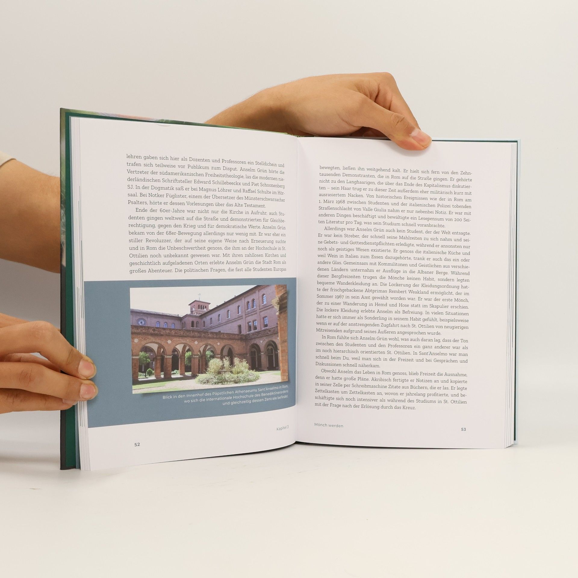 Matthias Slunitschek Mönch und Mensch - Anselm Grün. Die autorisierte Biografie. Pater Anselm Grün berichtet anlässlich seines 80. Geburtstags über sein Leben, seinen Glauben, was ihn geprägt hat und was ihn bewegt