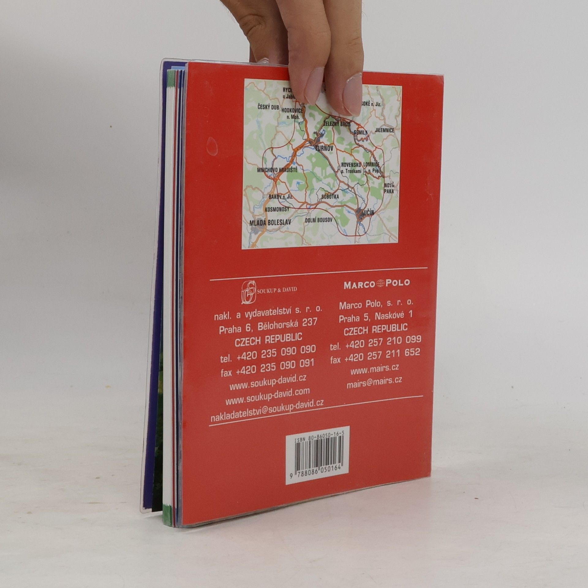 Vladimír Soukup Bohemian Paradise with Map Atlas