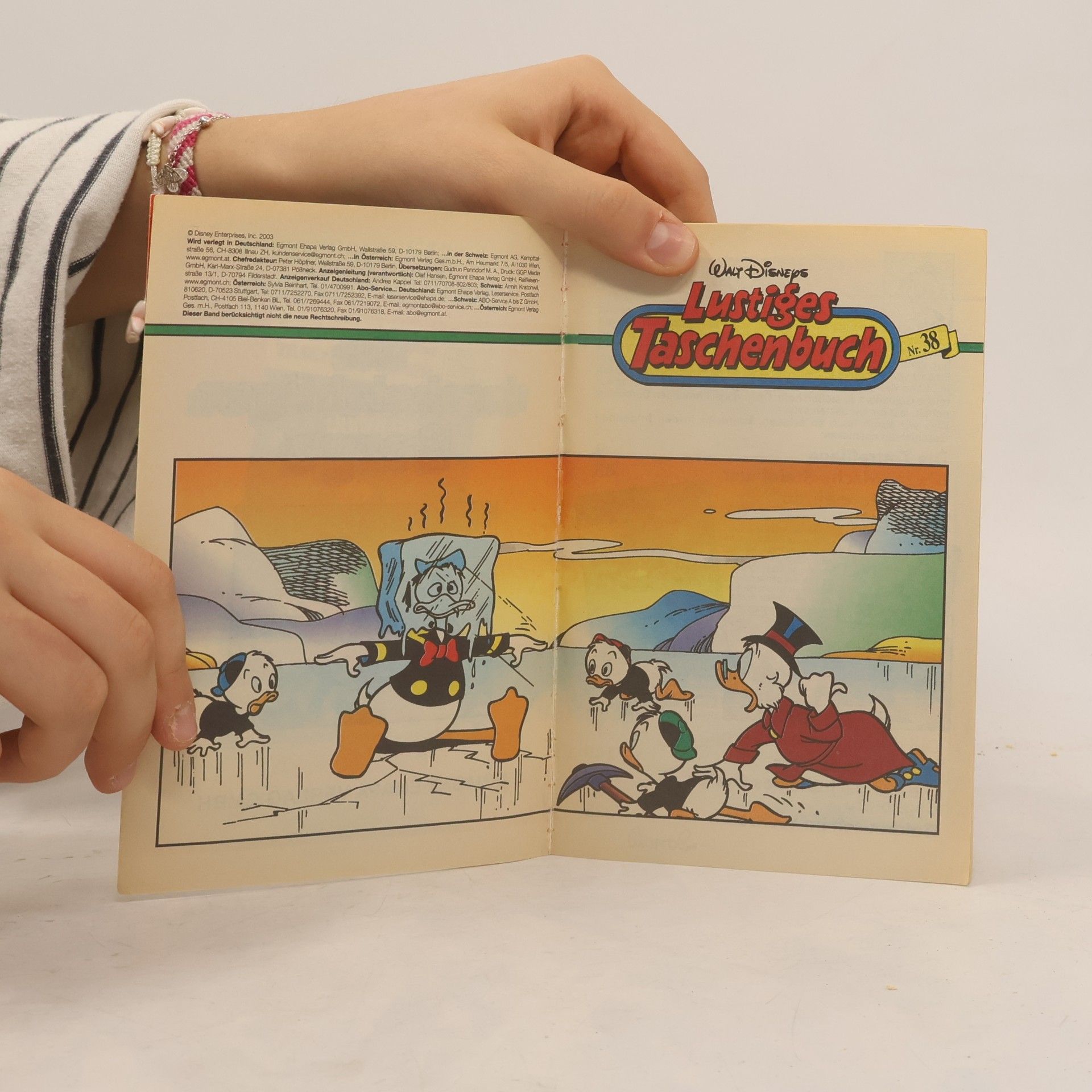 Walt Disney Lustiges Taschenbuch Nr. 38. Die durchsichtigen Berge