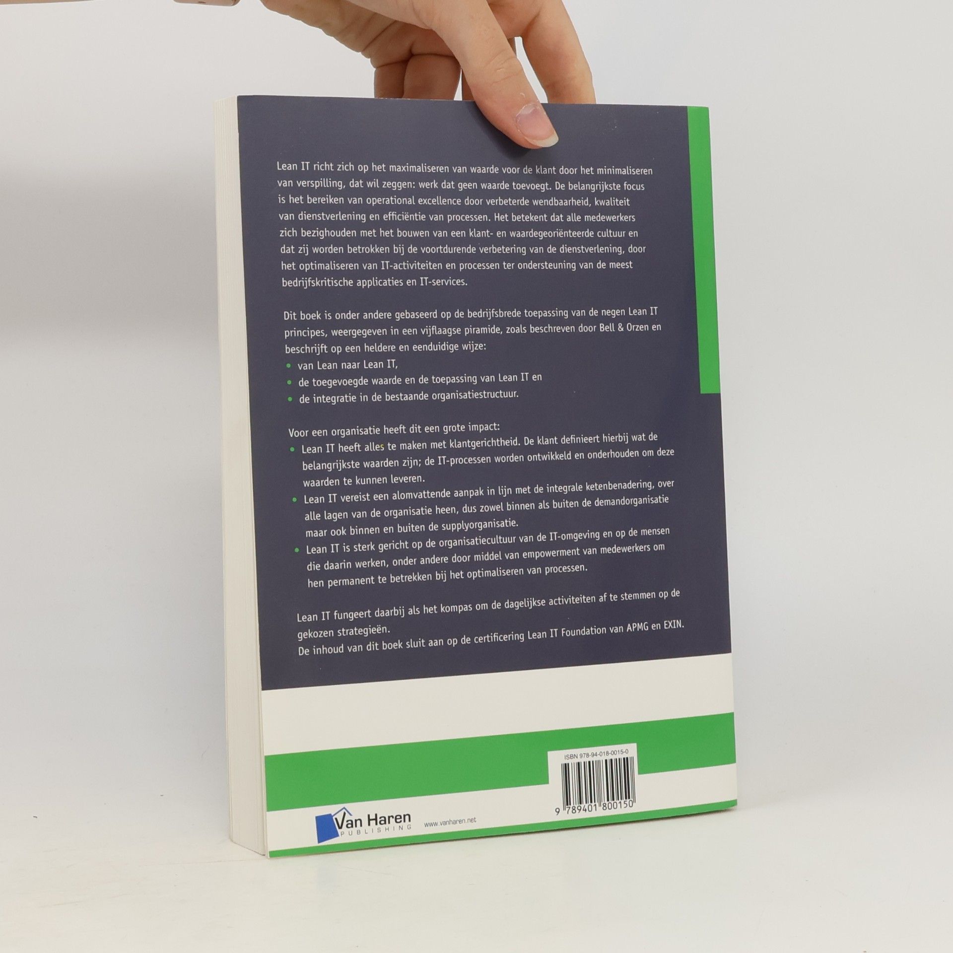 Jan Heunks Lean IT- theorie en praktijk van Lean in een IT-omgeving