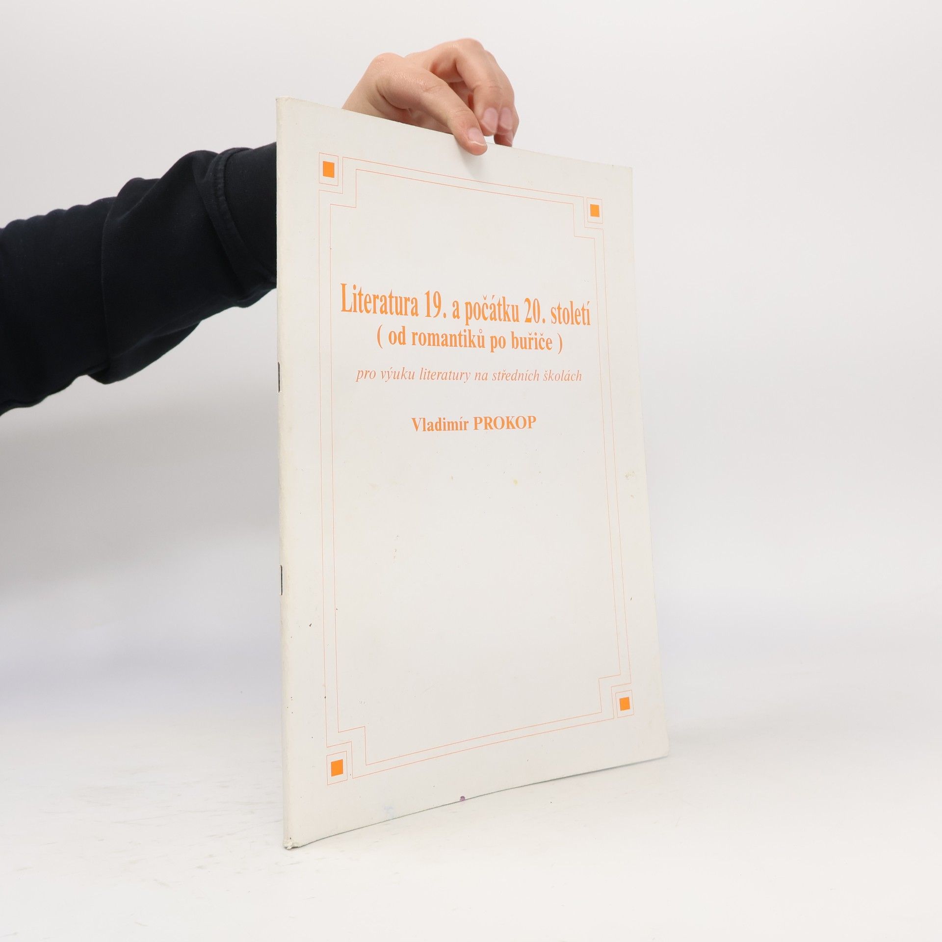 Vladimír Prokop Literatura 19. a počátku 20. století