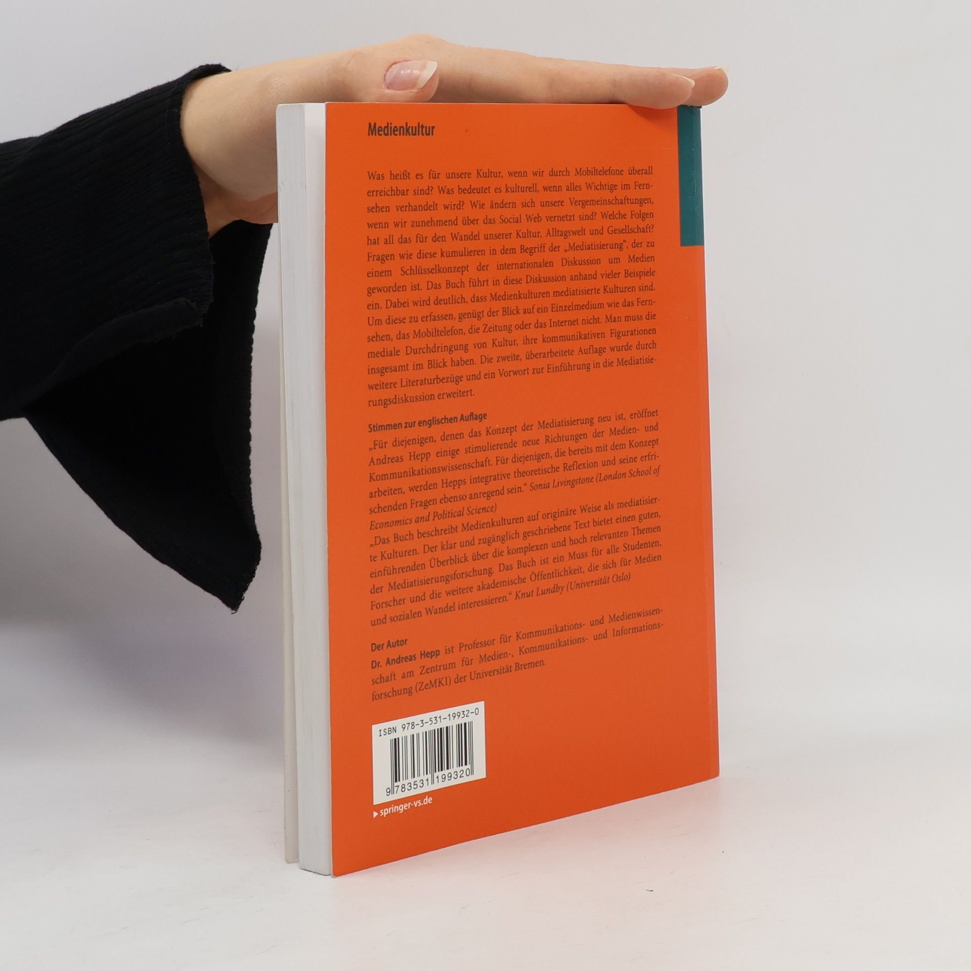Andreas Hepp Medien • Kultur • Kommunikation: Medienkultur