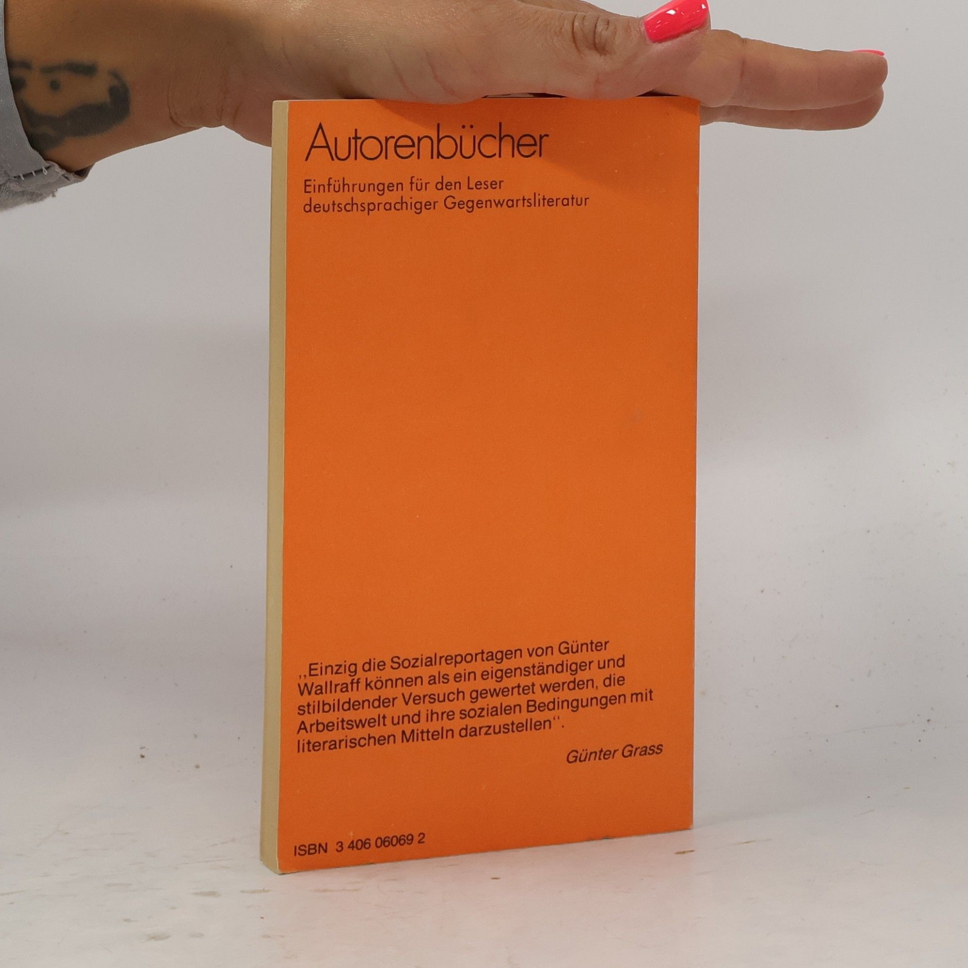 Ulla Hahn Autorenbücher - 14: Günter Wallraff
