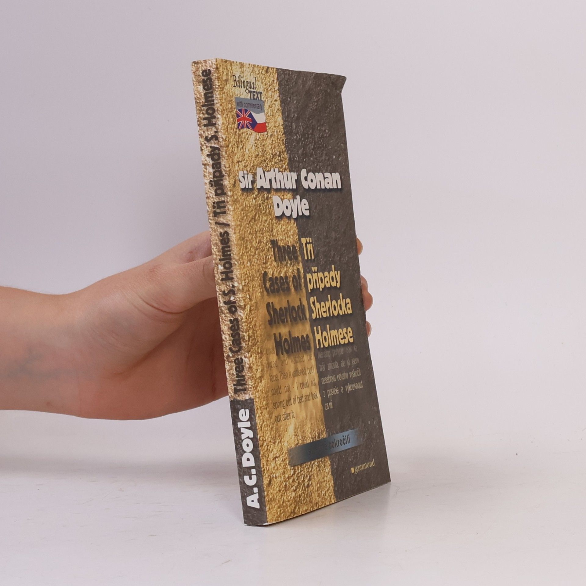 Eva Kondrysová Tři případy Sherlocka Holmese. Three Cases of Sherlock Holmes