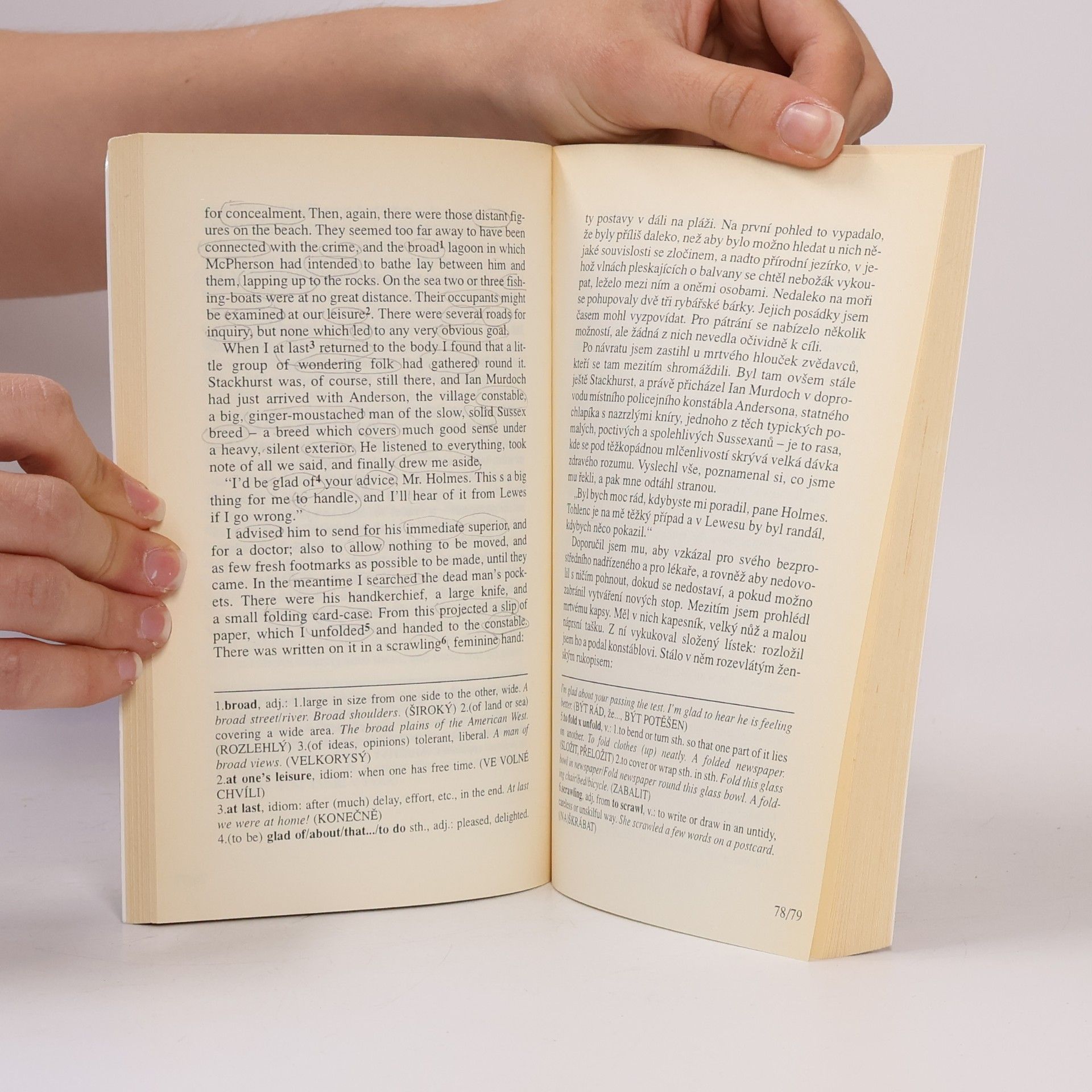 Eva Kondrysová Tři případy Sherlocka Holmese. Three Cases of Sherlock Holmes