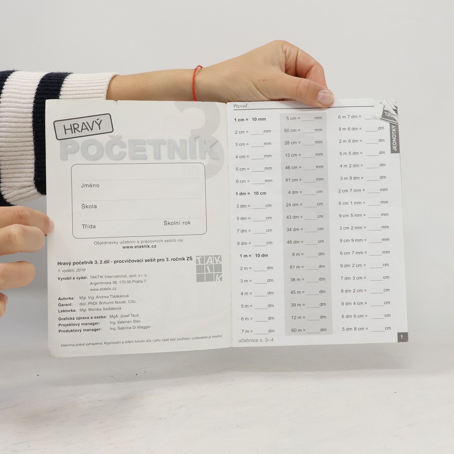 kolektiv Hravý početník. Procvičovací sešit pro 3. ročník ZŠ. II. díl