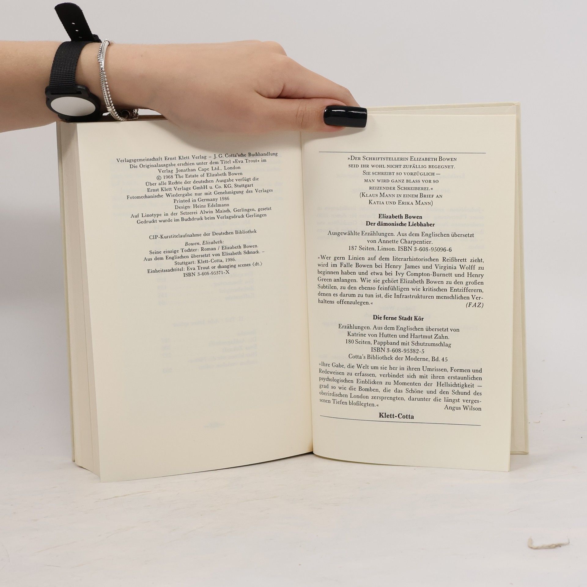 Elizabeth Bowen Seine einzige Tochter